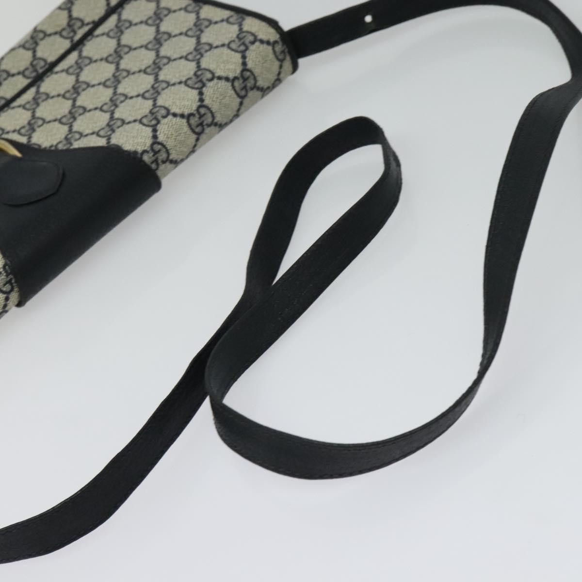 Gucci GUCCI GG Supreme Shoulder Bag Pvc Navy Gold Size ONE SIZE - 7 Thumbnail