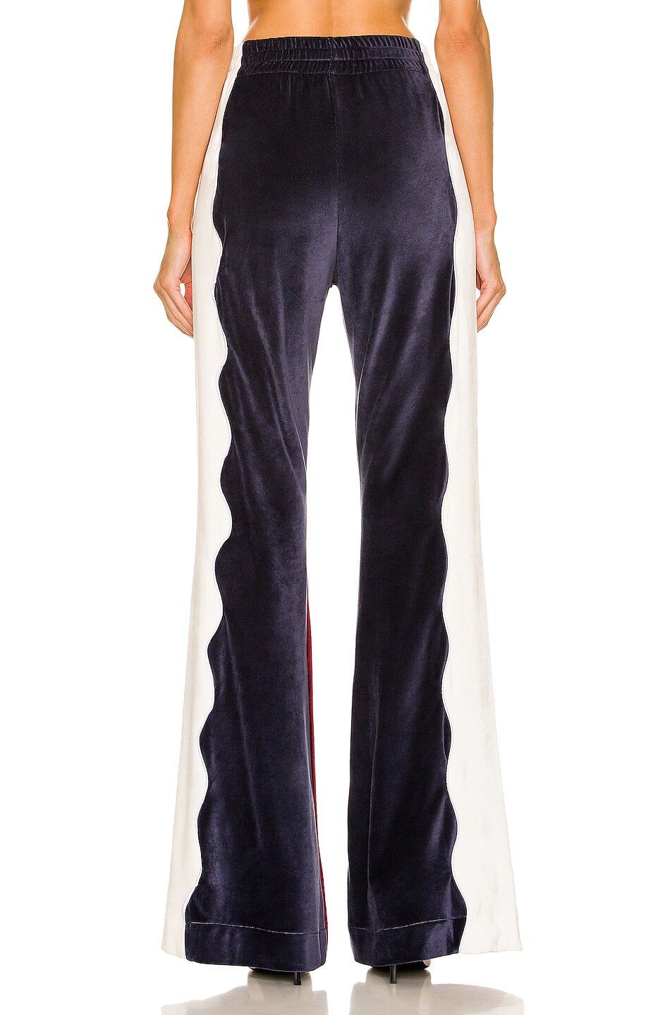 Casablanca o1mle1224 Panelled Track Pant in Burgundy Size 24" / US 00 / IT 34 - 3 Thumbnail