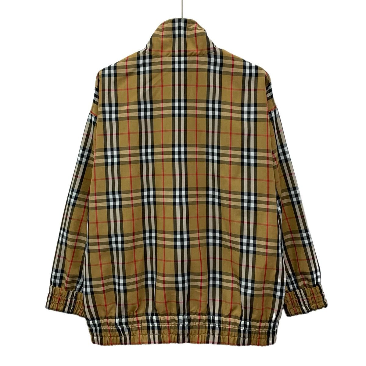 Burberry Burberry Brown Tartan Design Stand Collar Zipper Jacket Size XL / US 12-14 / IT 48-50 - 2 Thumbnail