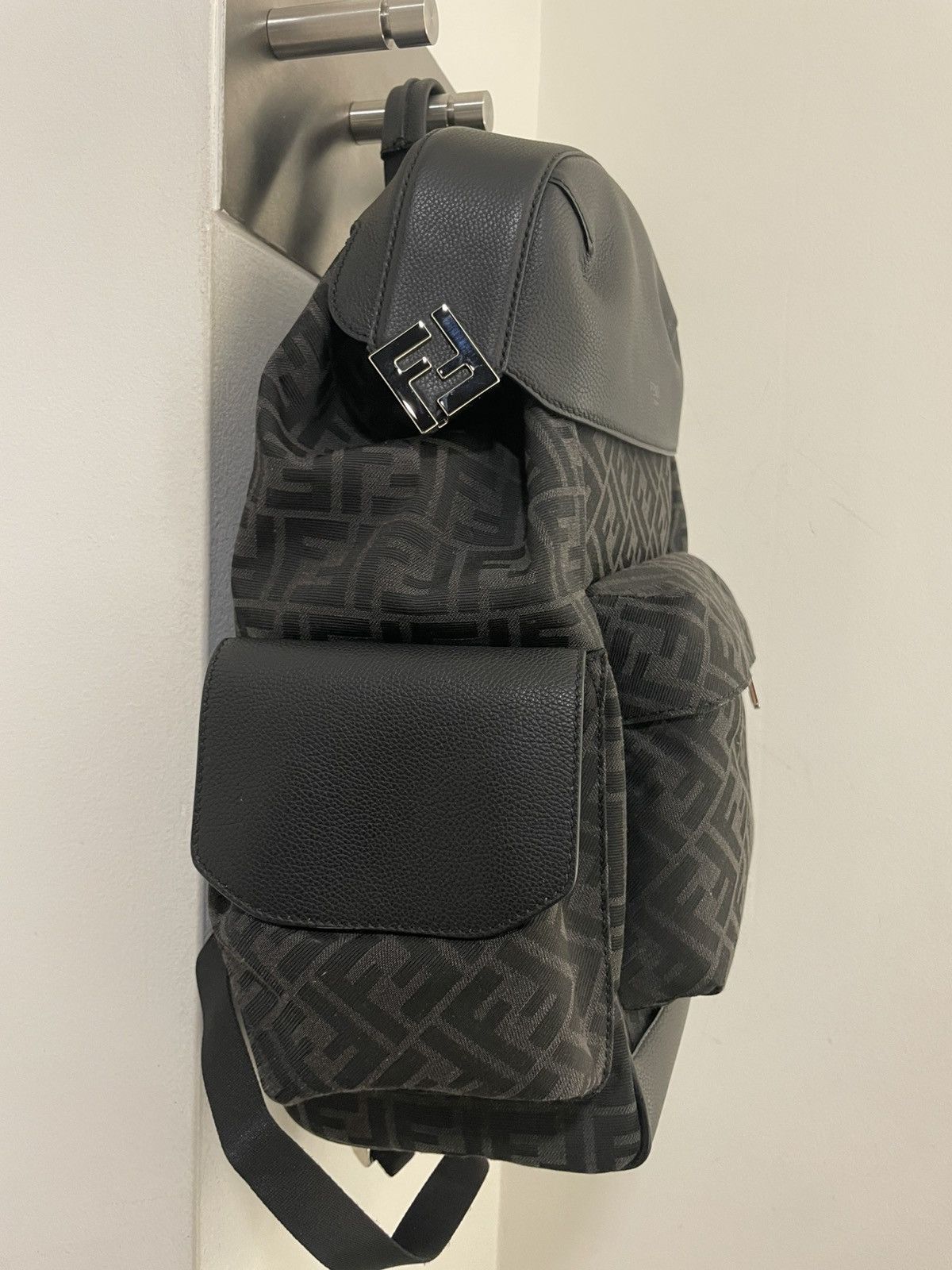 Fendi FF Jacquard Fendi Drive Backpack Size ONE SIZE - 3 Thumbnail