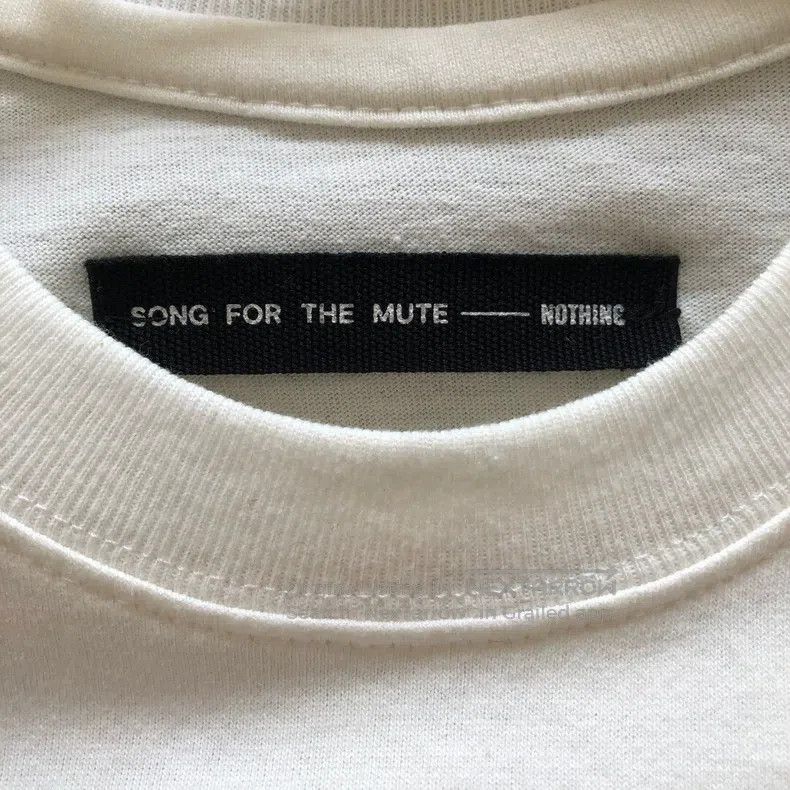 Song For The Mute Song For The Mute Collaboration White Short Sleeve Size US S / EU 44-46 / 1 - 3 Thumbnail