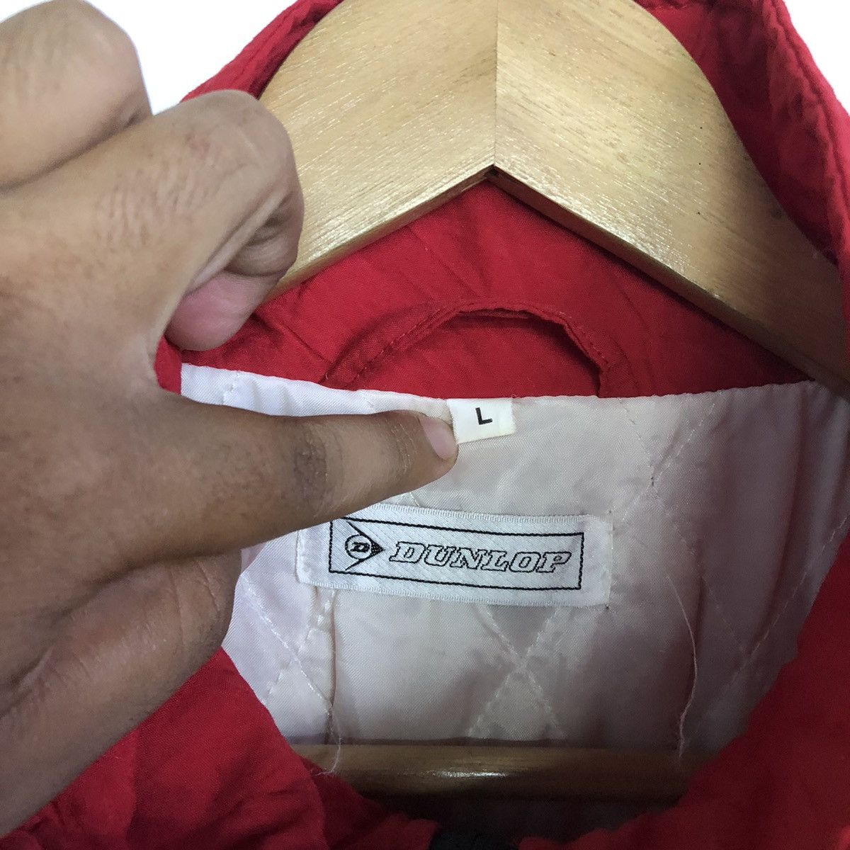 Dunlop × Vintage Vintage Dunlop Motosports Grasphic Bomber Jacket Size US L / EU 52-54 / 3 - 15 Thumbnail
