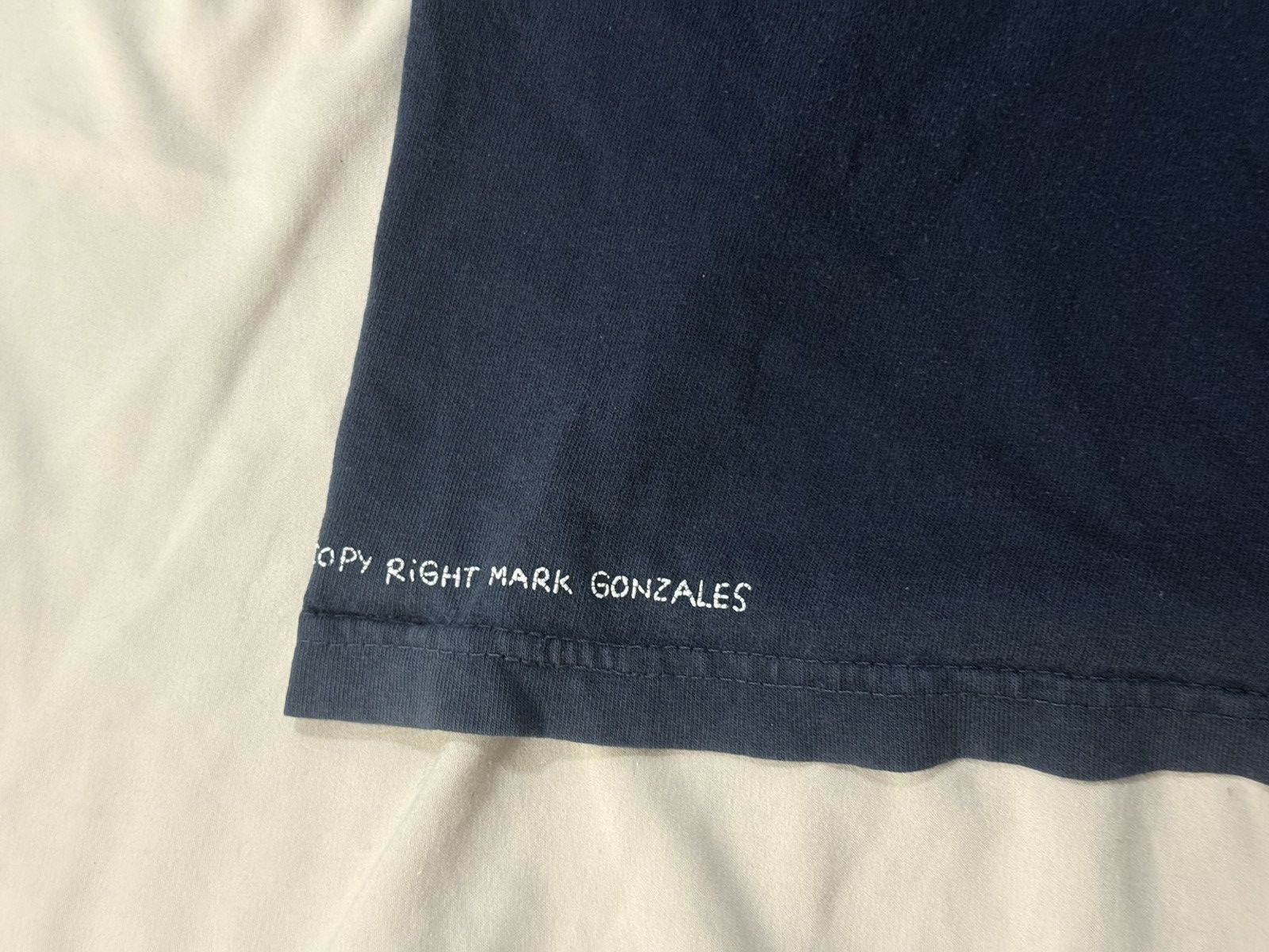 Vintage Vintage 90s Mark Gonzales T Shirt Size US M / EU 48-50 / 2 - 9 Thumbnail