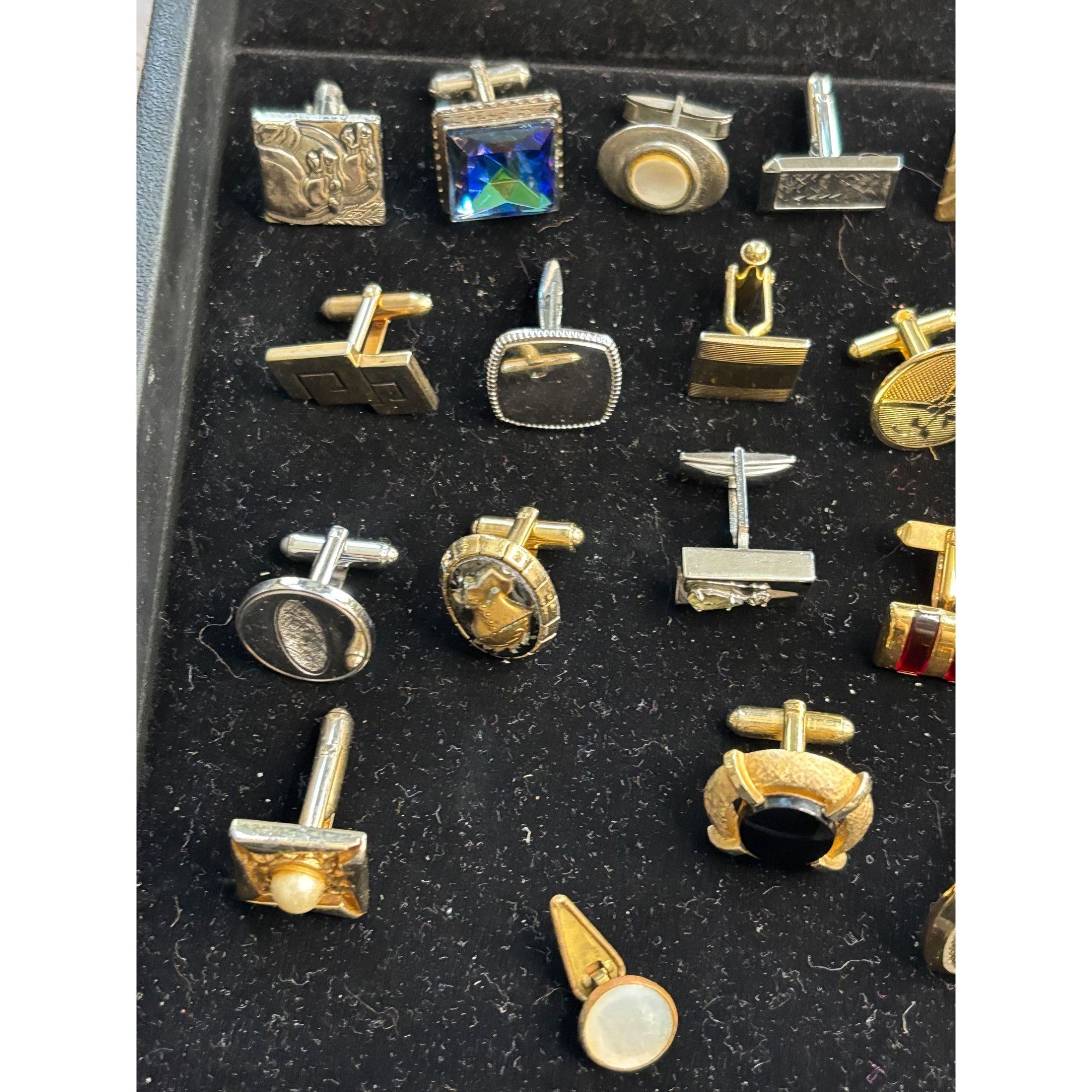 Other Single cufflink Vintage Gold & Silver Tone Assorted Cufflink Size ONE SIZE - 7 Thumbnail