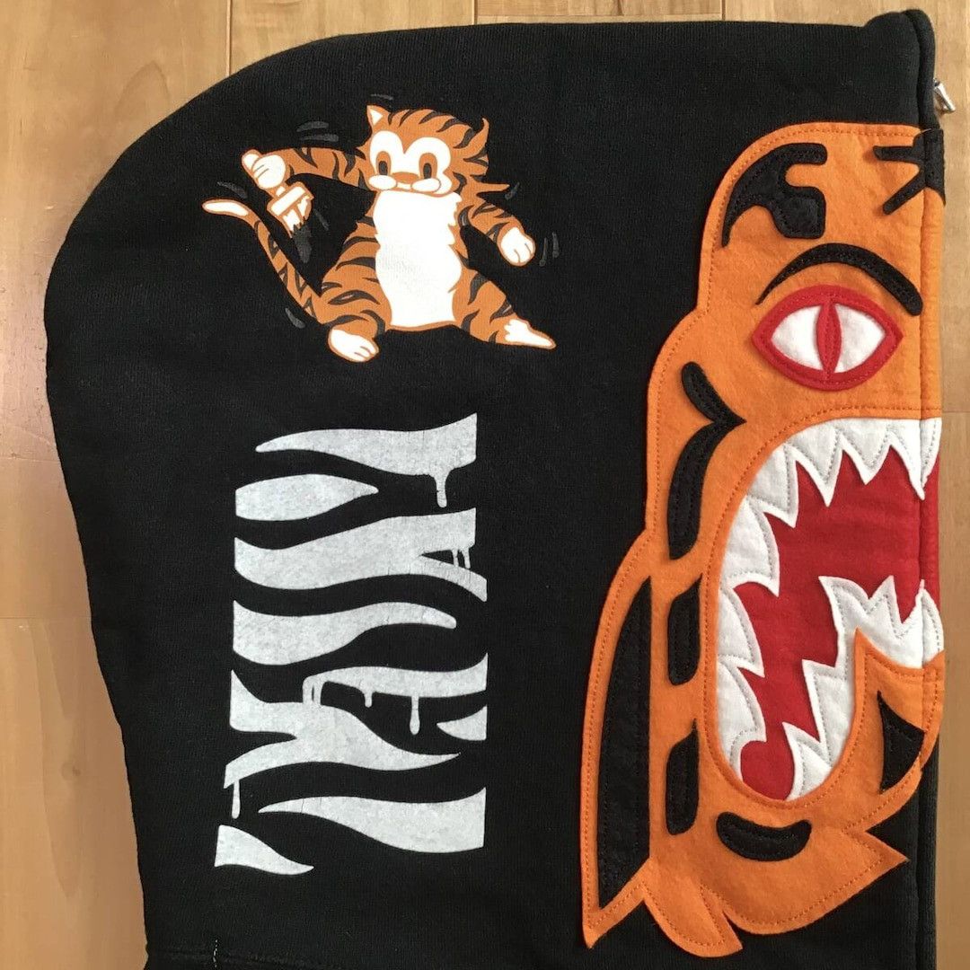 Bape BAPE Tiger full zip hoodie black a bathing ape NIGO Size US L / EU 52-54 / 3 - 5 Thumbnail