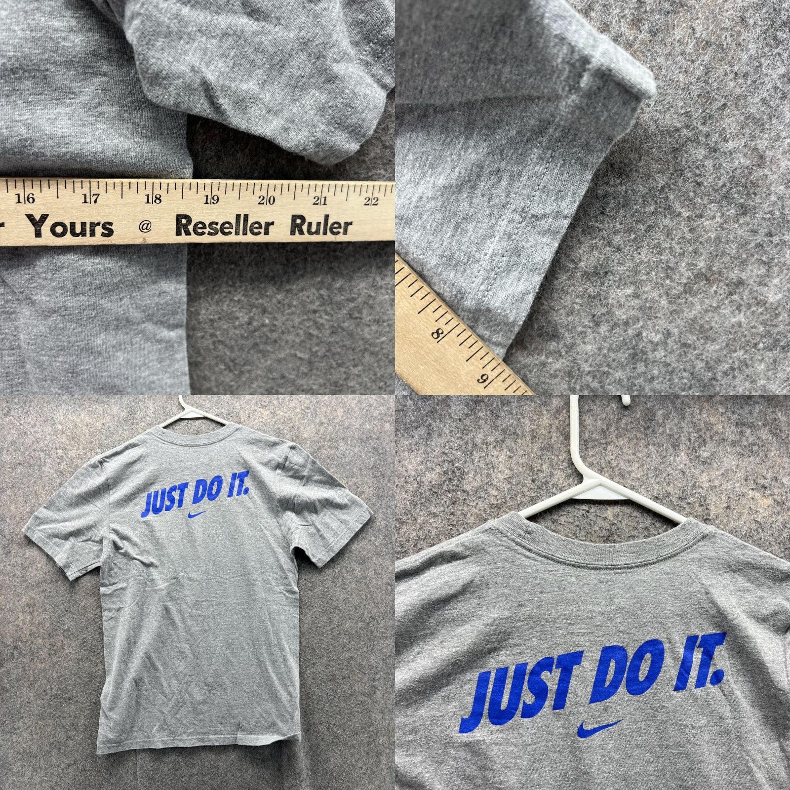 Nike Nike Shirt Men Small Adult Gray Athletic Nike Dri-Fit T-Shirt, Cotton, Short Sleeve, Crew Neck, Logo, Florida Gators, Regular Fit, -87? Size US S / EU 44-46 / 1 - 8 Thumbnail