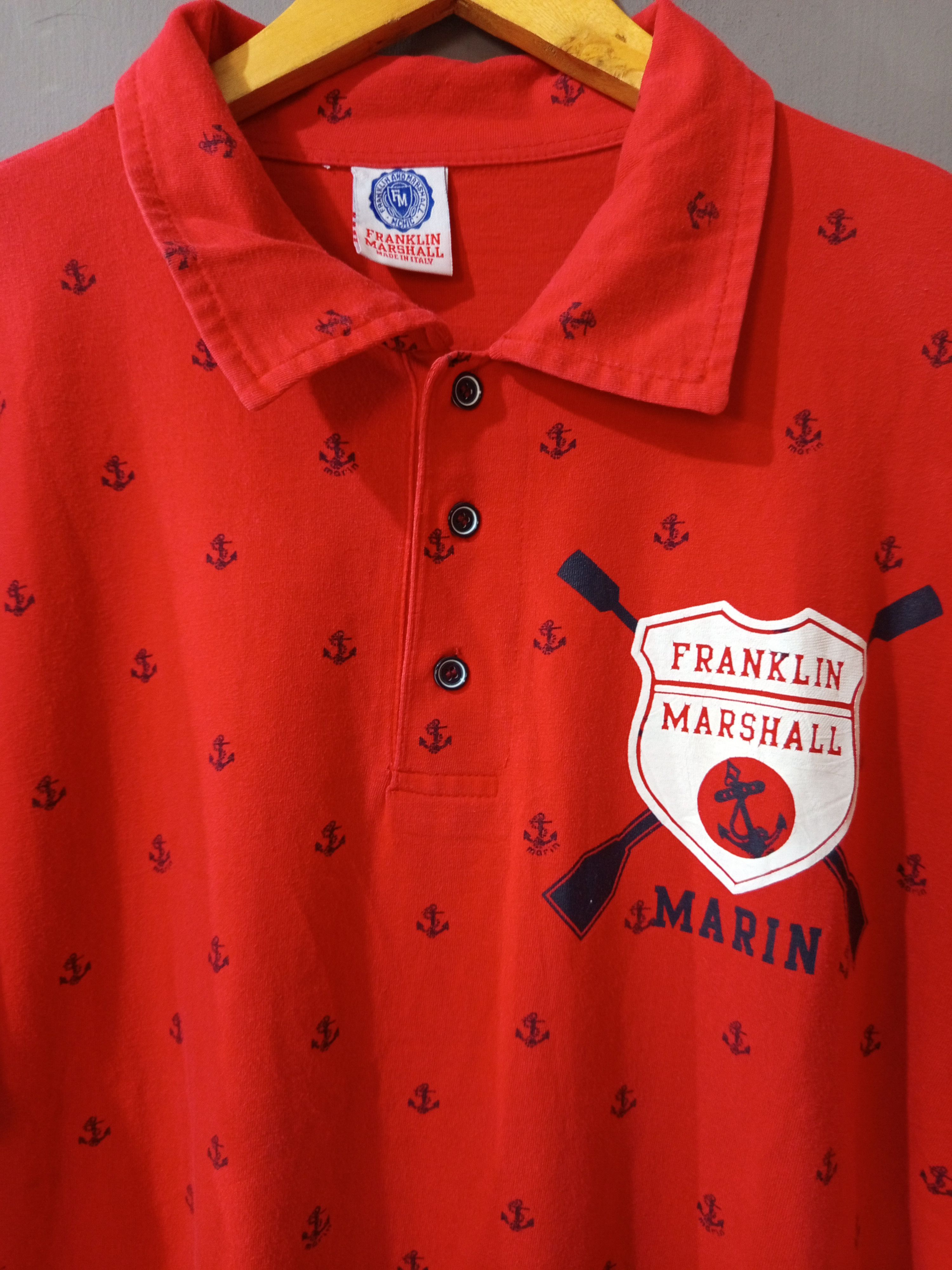 Franklin & Marshall Franklin Marshall Marin Polo Shirt Single Stitch Size US L / EU 52-54 / 3 - 4 Thumbnail