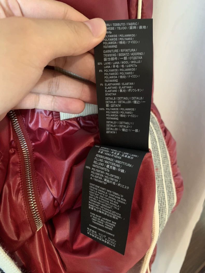 Saint Laurent Paris Saint Laurent Paris baseball uniform-2506 Size US M / EU 48-50 / 2 - 6 Thumbnail