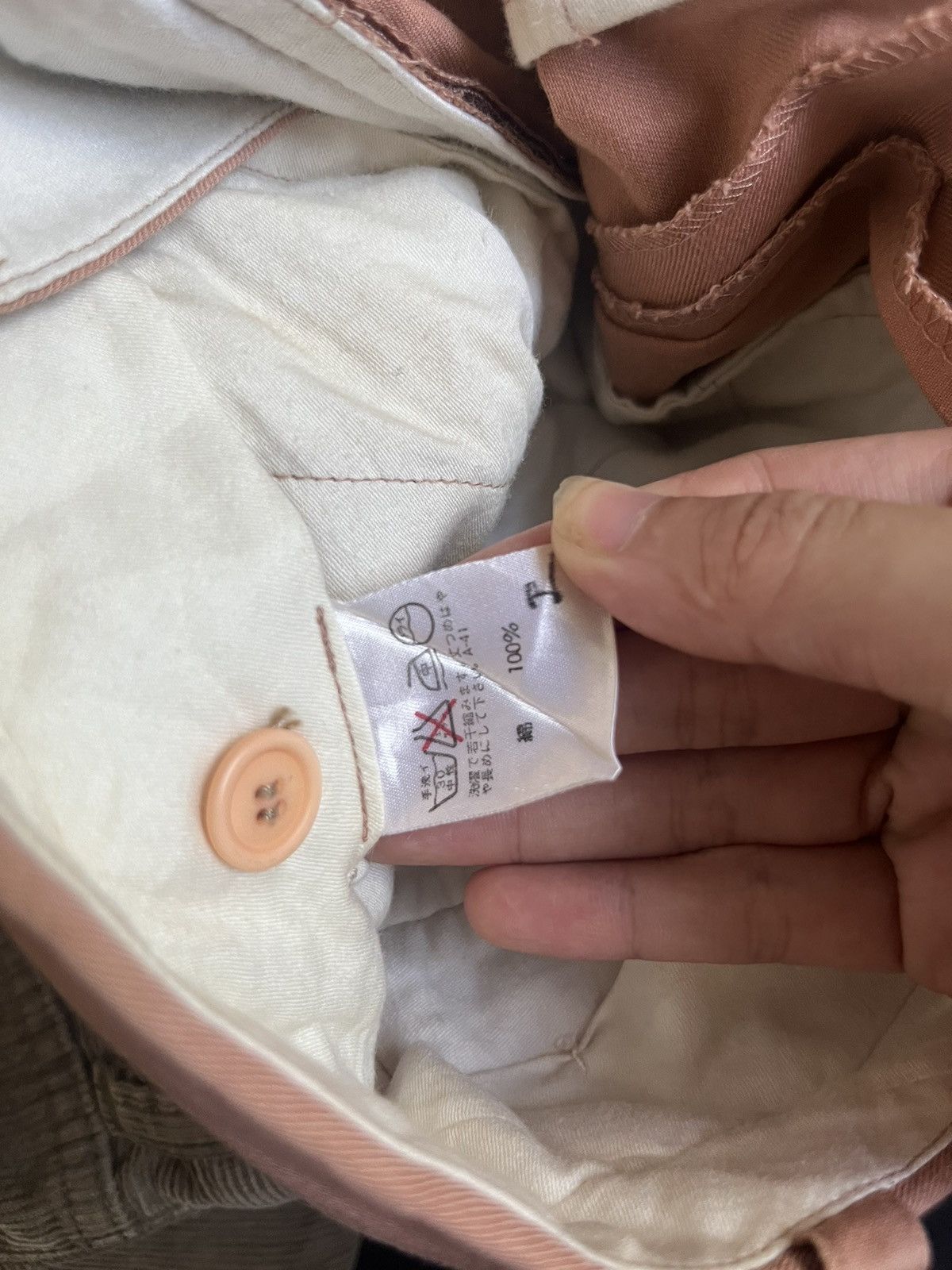 Issey Miyake 80s Issey Miyake Salmon Trouser Size US 30 / EU 46 - 5 Thumbnail