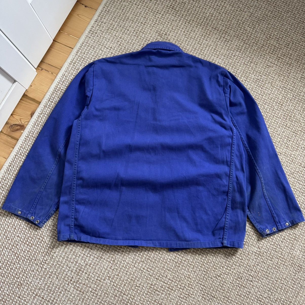 Le Laboureur French worn stained vintage faded works jacket Size US M / EU 48-50 / 2 - 10 Thumbnail