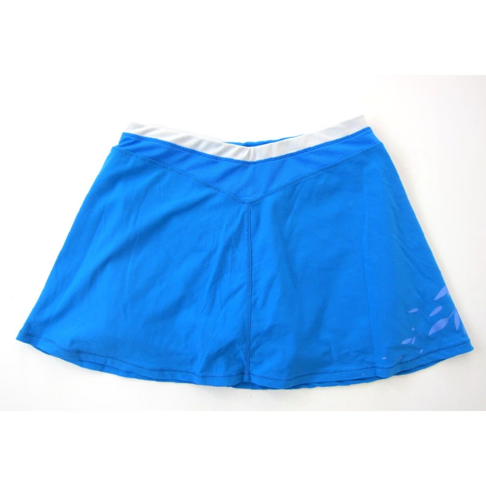 Nike Nike Blue Nylon Stretch Built in Short Tennis Workout Skort Skirt Women Small Size 28" / US 6 / IT 42 - 2 Thumbnail