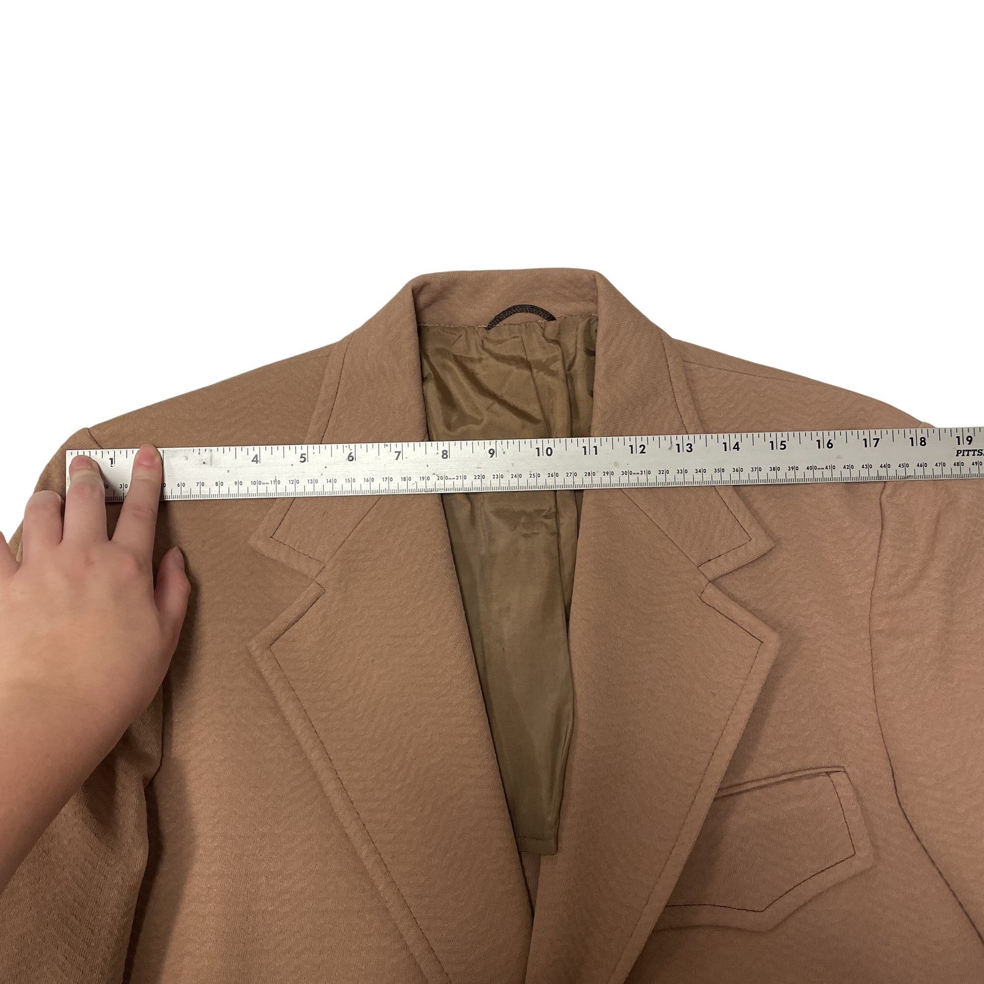 Other Vtg HIS MOD Sport Coat TEXTURED Mod Disco Jacket Size 38R - 9 Thumbnail