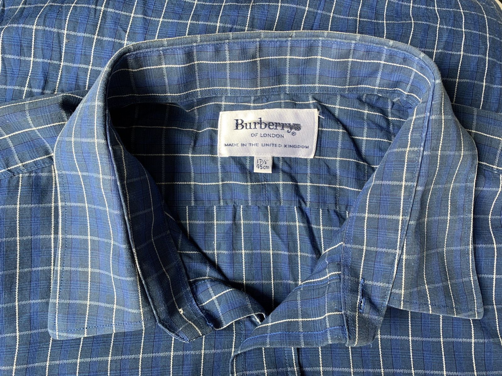 Burberry × Vintage Vintage Burberrys shirt Size US XL / EU 56 / 4 - 8 Thumbnail
