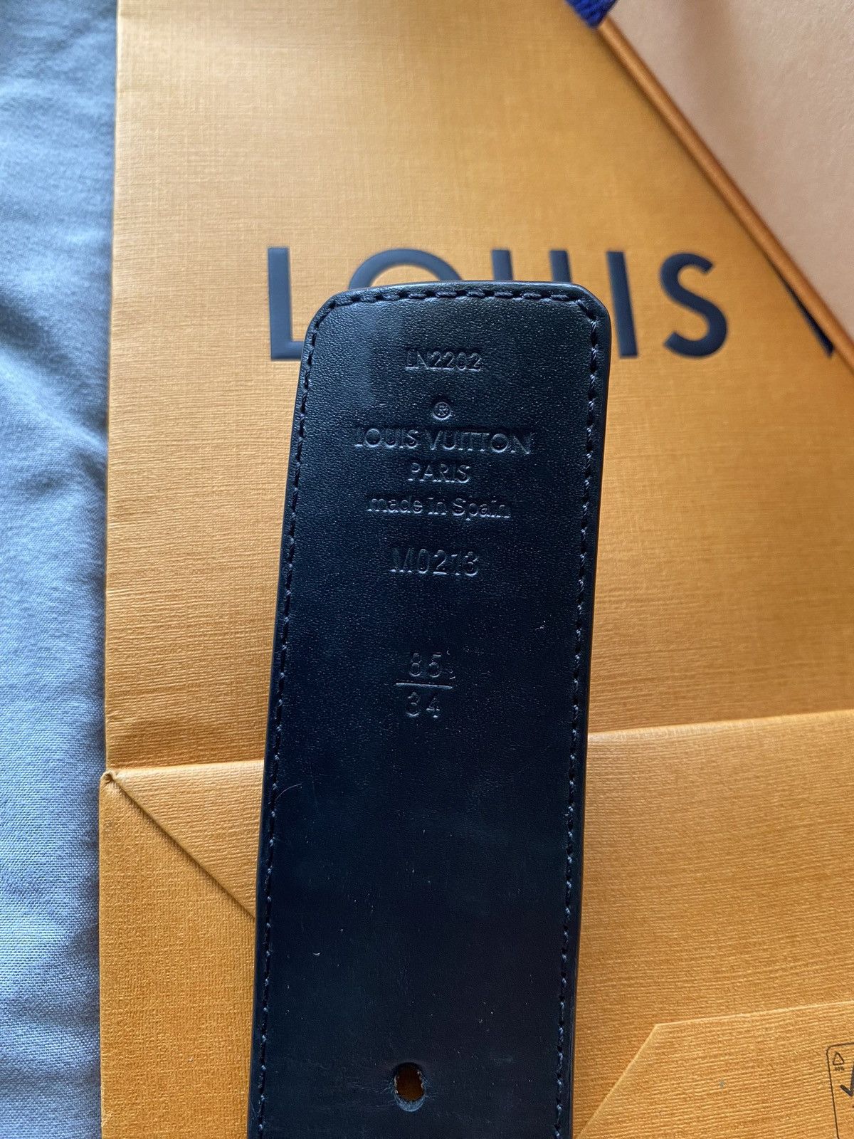Louis Vuitton Louis Vuitton Reversible Belt authentic Size 30 - 4 Thumbnail