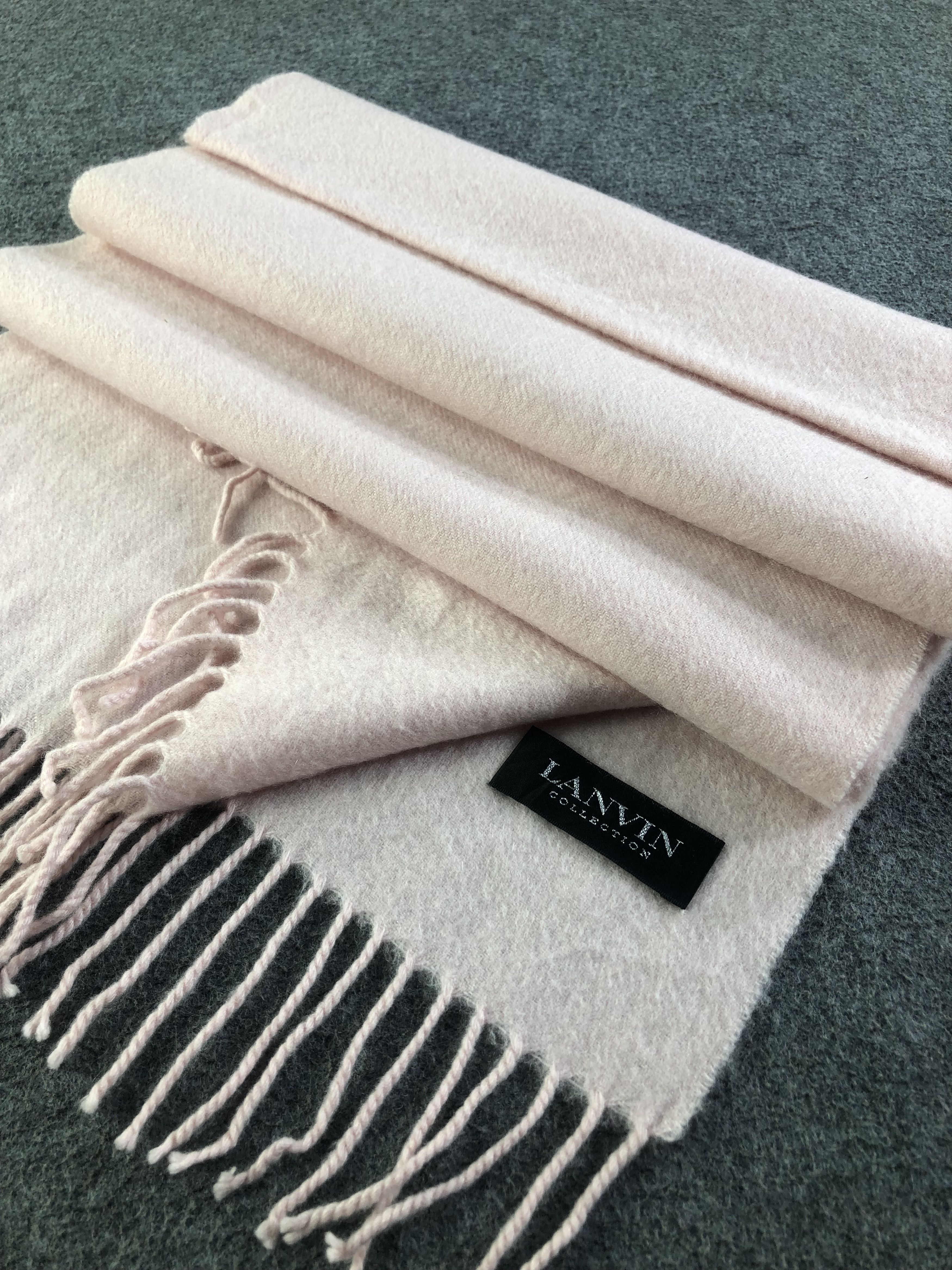 Lanvin Lanvin Cashmere Scarf / Muffler / Neckwear SS1247 Size ONE SIZE - 3 Thumbnail