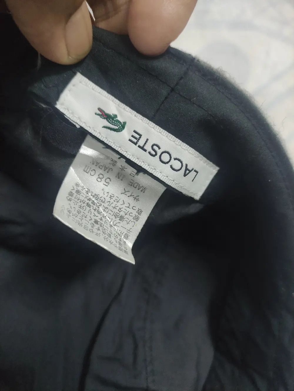 Lacoste LACOSTE BIG LOGO VINTAGE WOOL BARETTA CAP Size ONE SIZE - 11 Thumbnail