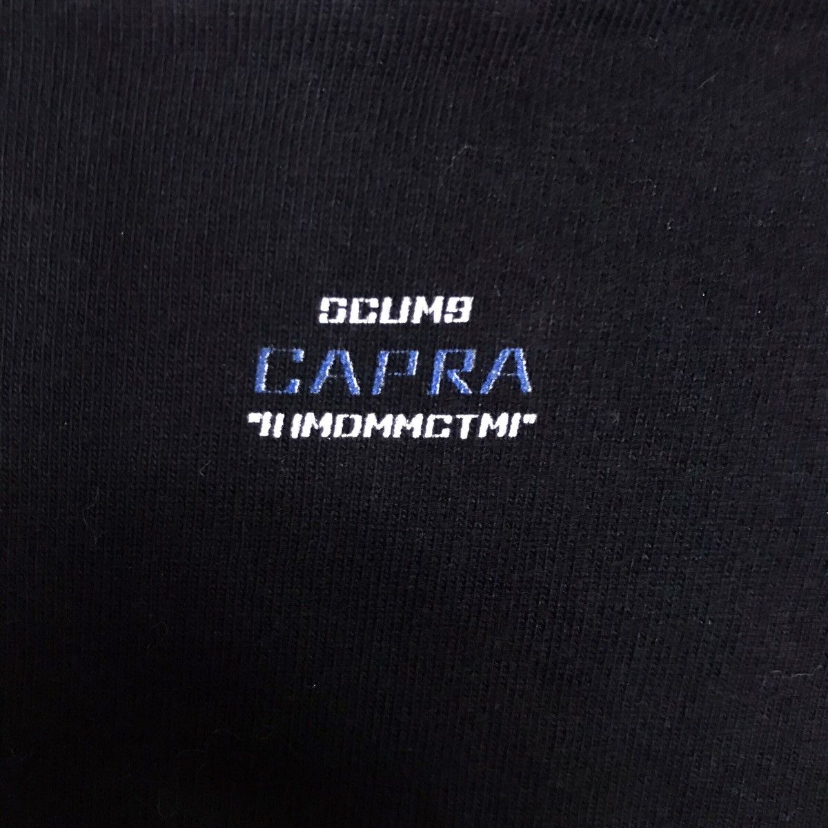 Vintage Vintage SCUM9CAPRA Japanese Brand Printed Long Sleeve Shirt Size US L / EU 52-54 / 3 - 7 Thumbnail