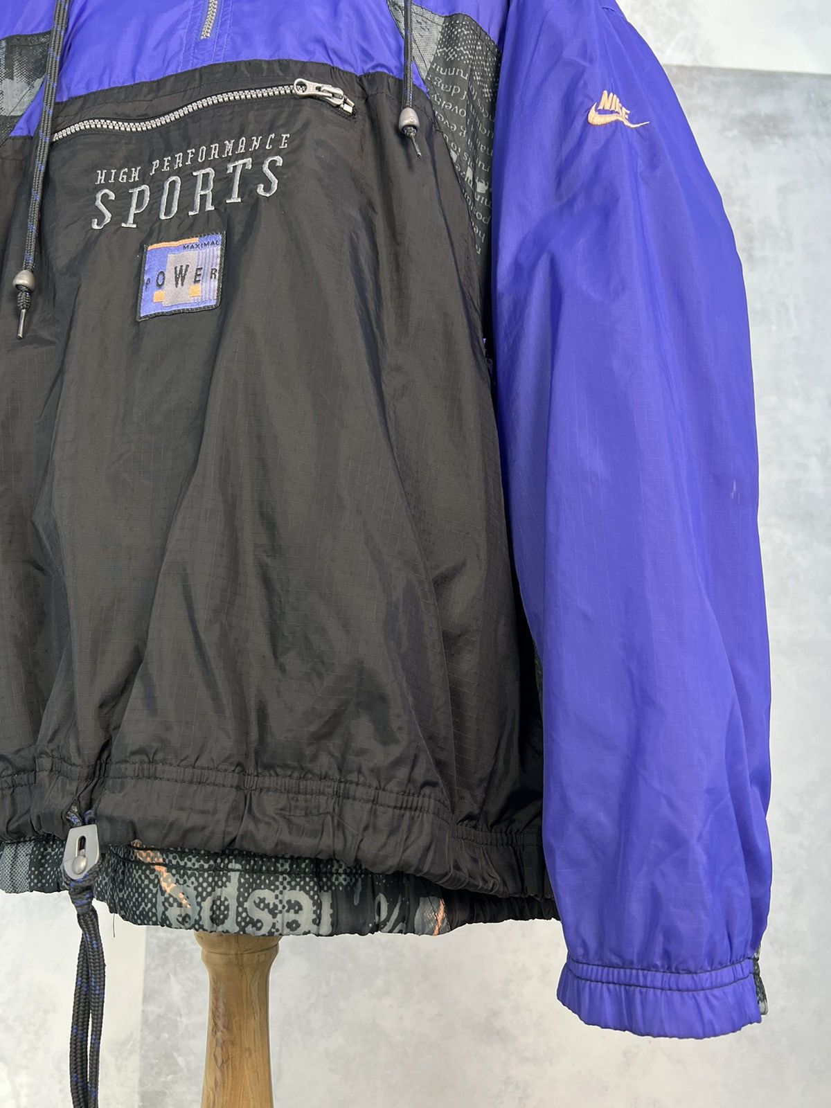 Vintage Vintage Nike Half Zip Anorak Jacket Size L - XL Size US L / EU 52-54 / 3 - 5 Thumbnail