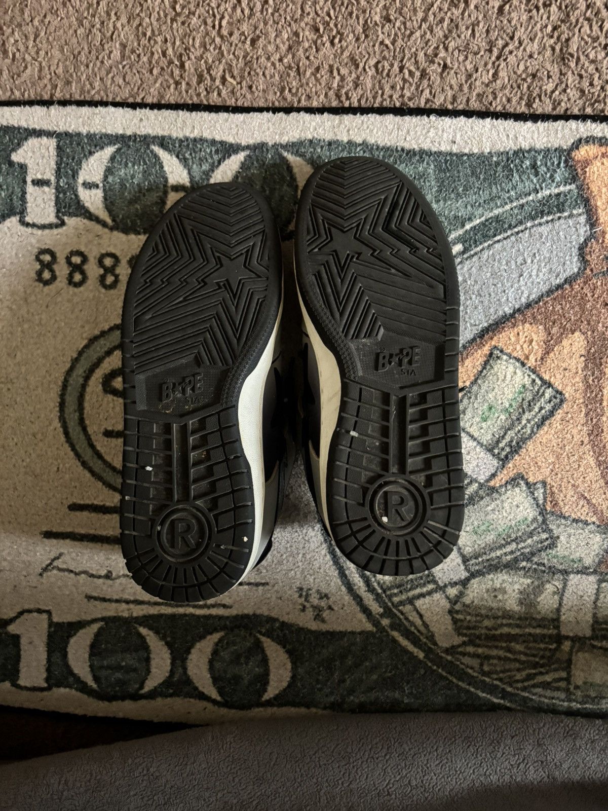Bape Sk8 Sta #5 'Black Gradient' Size US 10 / EU 43 - 6 Thumbnail