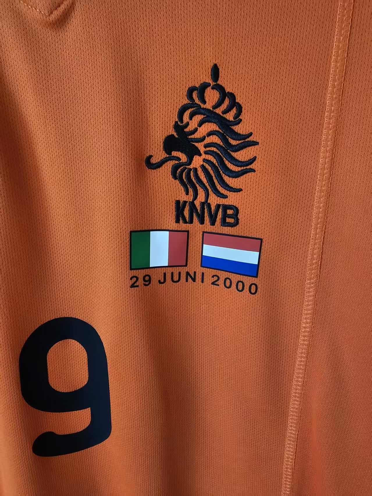 Other 2000 Netherlands #9 Patrick Kluivert Jersey Size US S / EU 44-46 / 1 - 6 Thumbnail