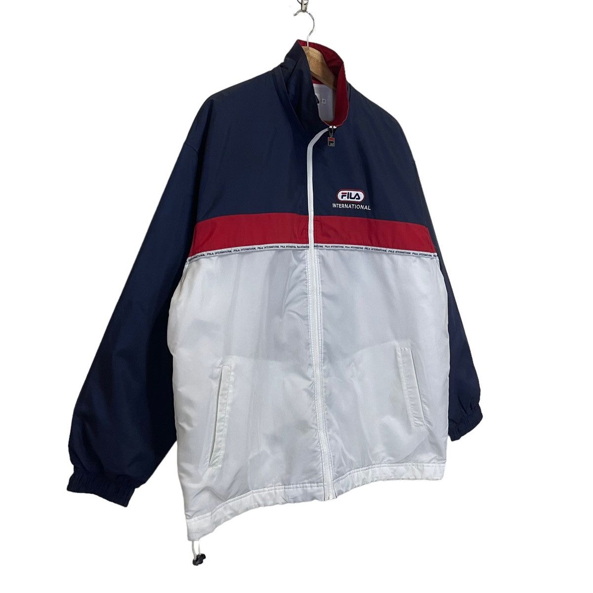 Fila Vintage Fila Small Logo Fullzip Light Jacket Size US XL / EU 56 / 4 - 2 Thumbnail