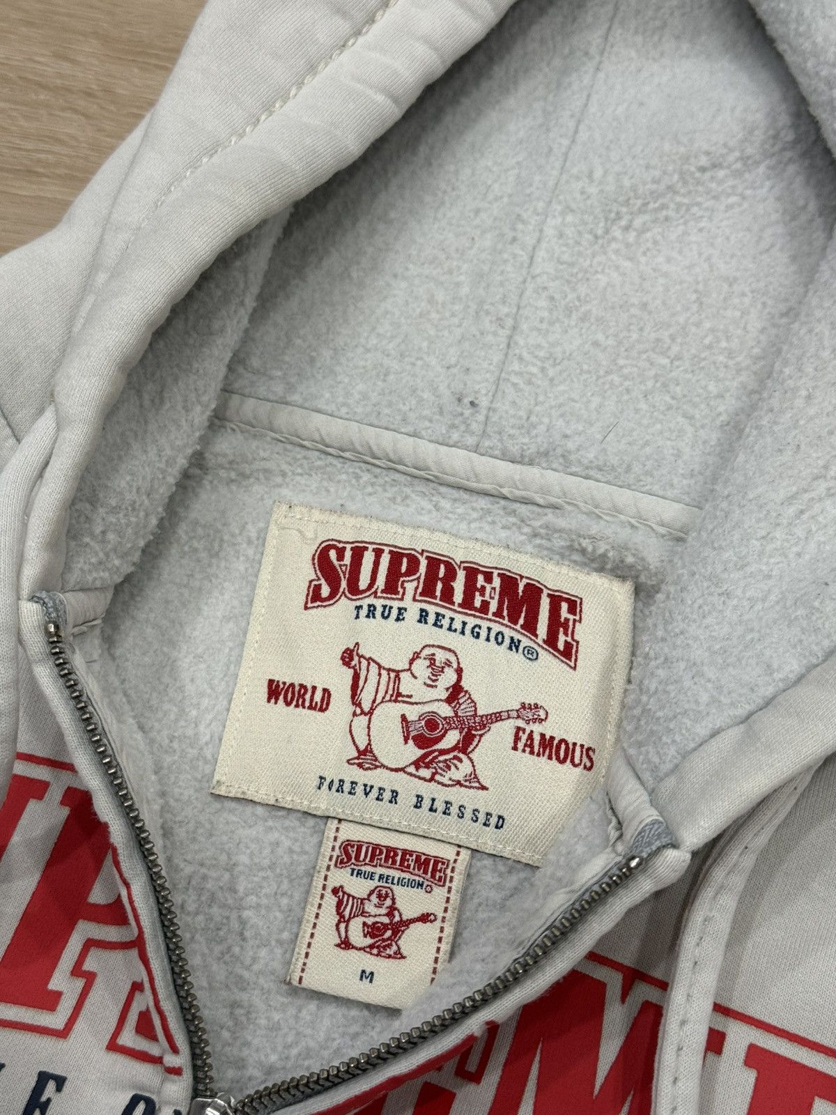 Supreme × True Religion Supreme True Religion Zip Up Hoodie Size US M / EU 48-50 / 2 - 11 Thumbnail