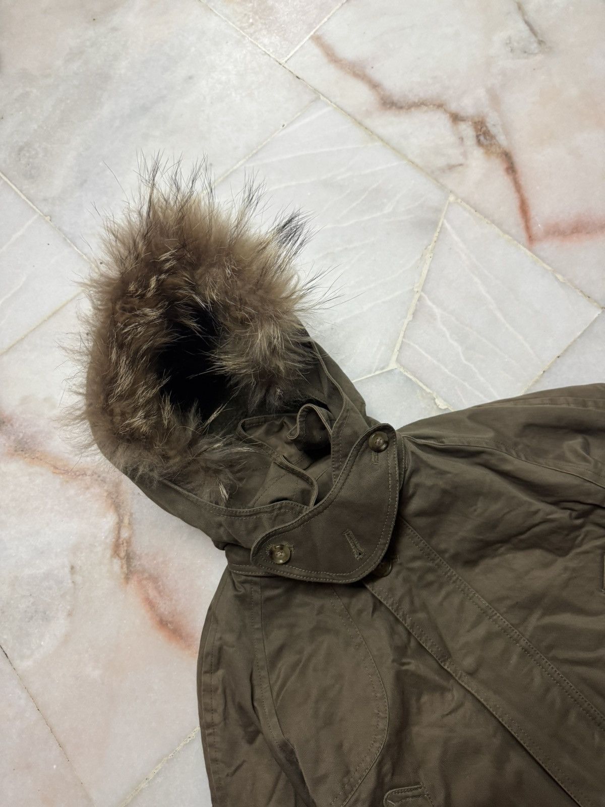 Boycott 💥VINTAGE BOYCOTT PARKA FIST TAIL POCKET FUR MILITARY STYLE Size US S / EU 44-46 / 1 - 6 Thumbnail
