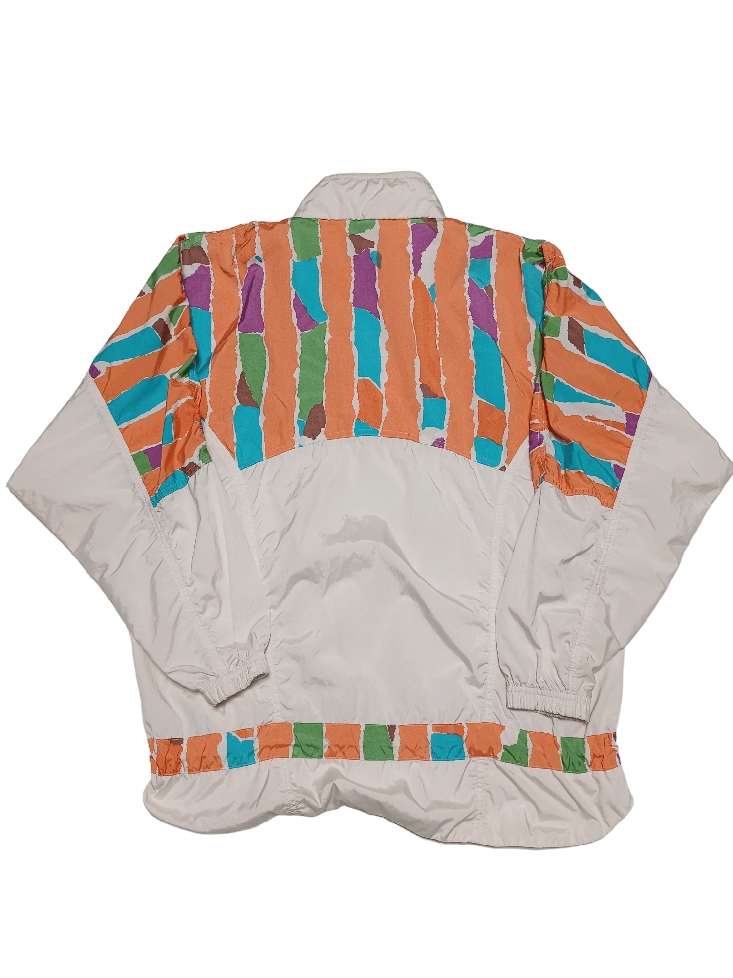 Reebok REEBOK DRILL 80S OR 90S VINTAGE NYLON ANORAK JACKET Size US M / EU 48-50 / 2 - 2 Thumbnail
