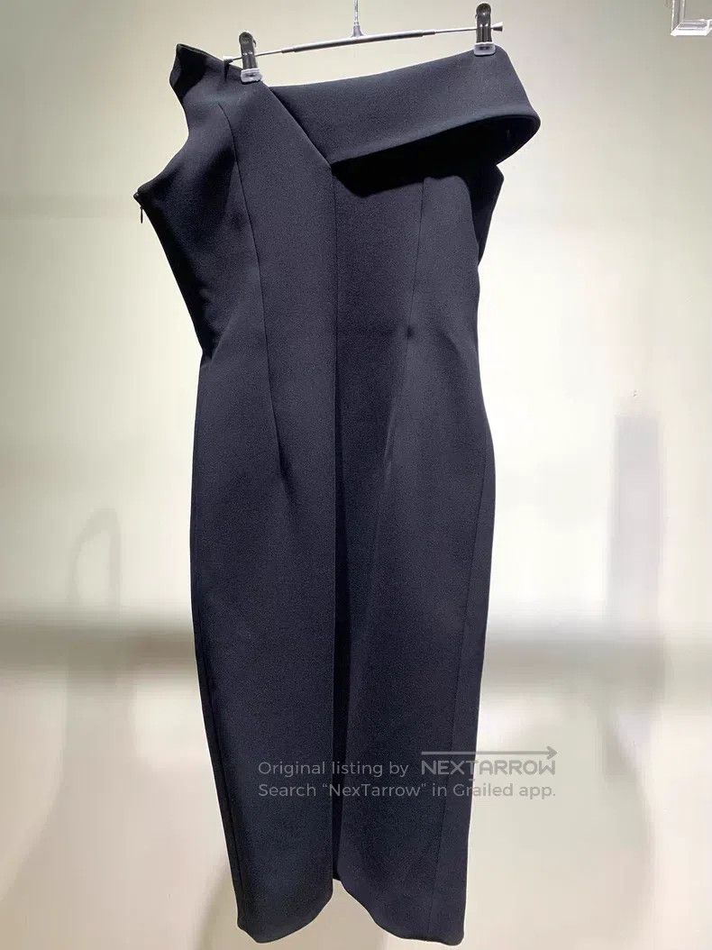 Balenciaga Balenciaga Off-shoulder design dress Size XS / US 0-2 / IT 36-38 - 7 Thumbnail