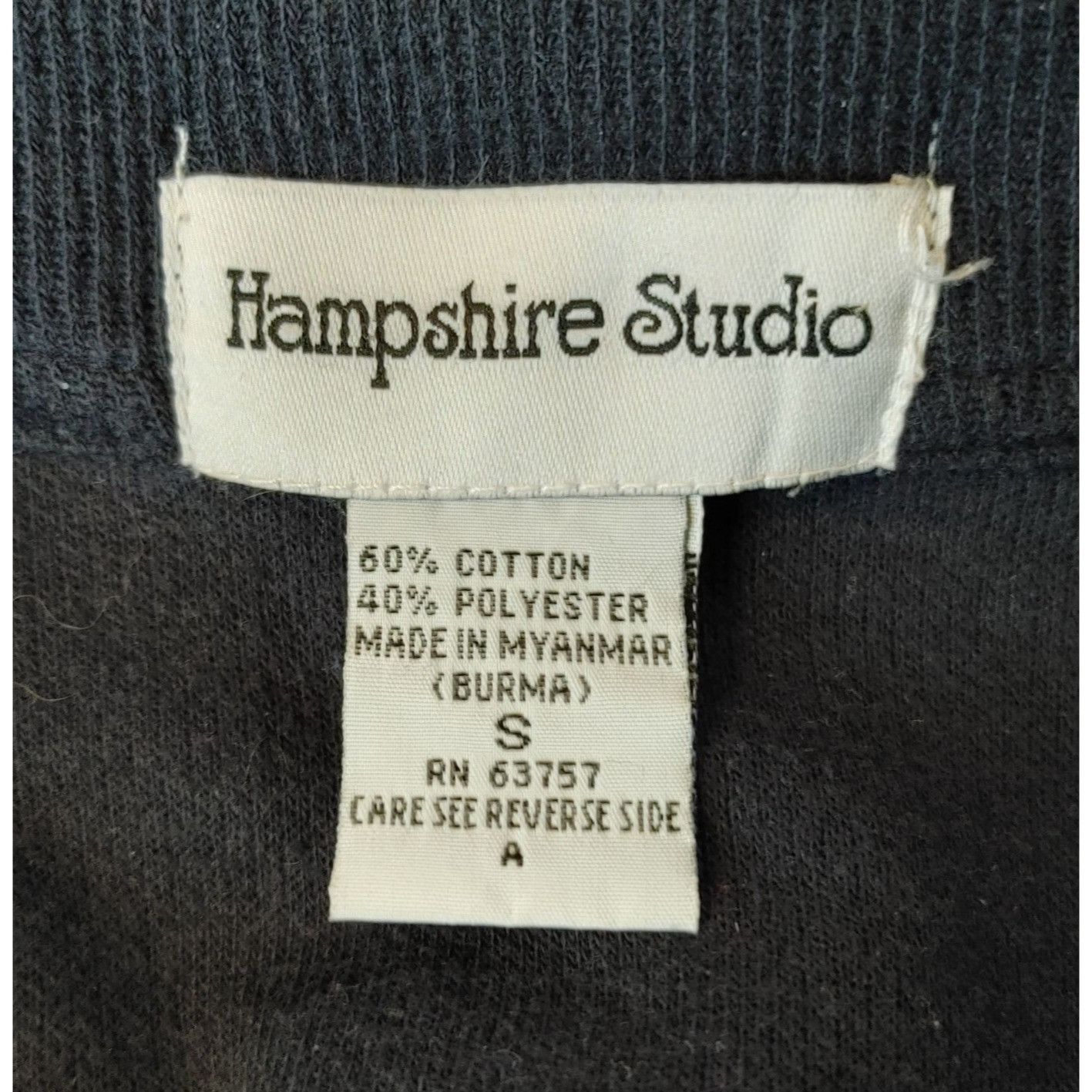 Other HAMPSHIRE STUDIO Womens S Blue Mock Layer Striped Pullover L Size S / US 4 / IT 40 - 3 Thumbnail