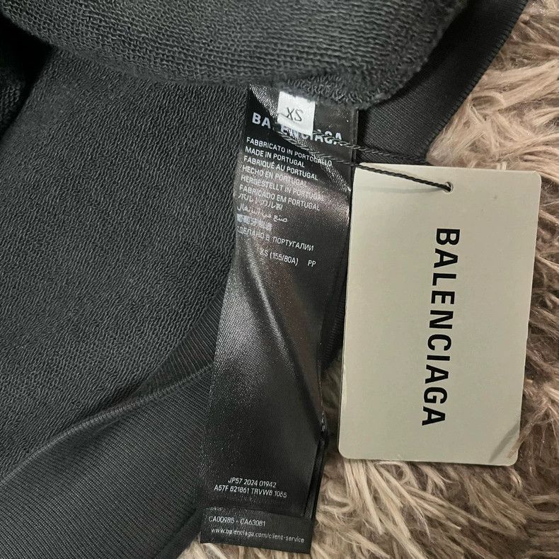 Balenciaga Balenciaga Loop Basketball Embroidered Logo Sweatshirt Size US XS / EU 42 / 0 - 6 Thumbnail