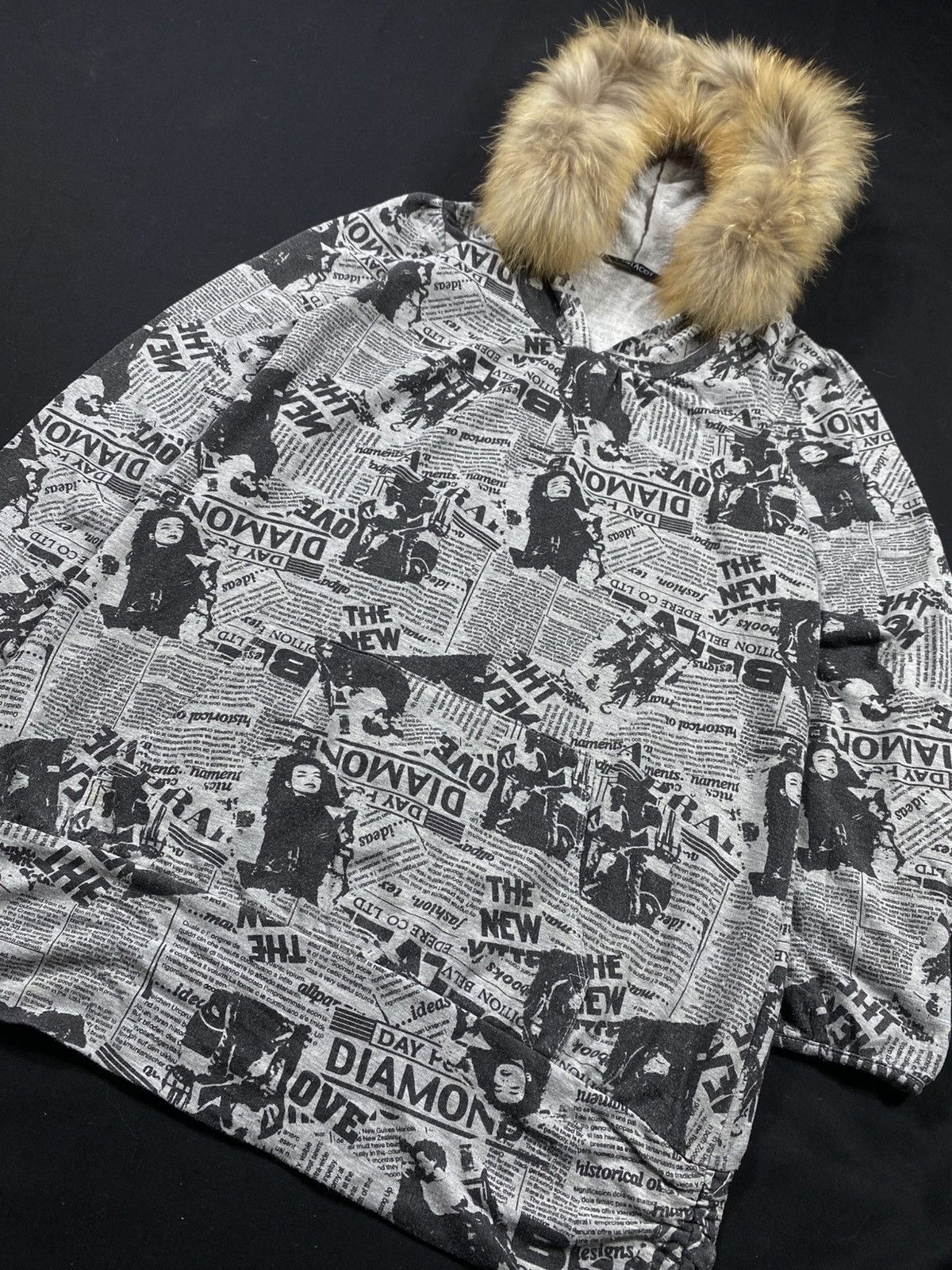If Six Was Nine × Japanese Brand × Le Grande Bleu (L.G.B.) Japanese Estacot Fur Hoodie HystericGlamour Style Lgb Size US M / EU 48-50 / 2 - 3 Thumbnail