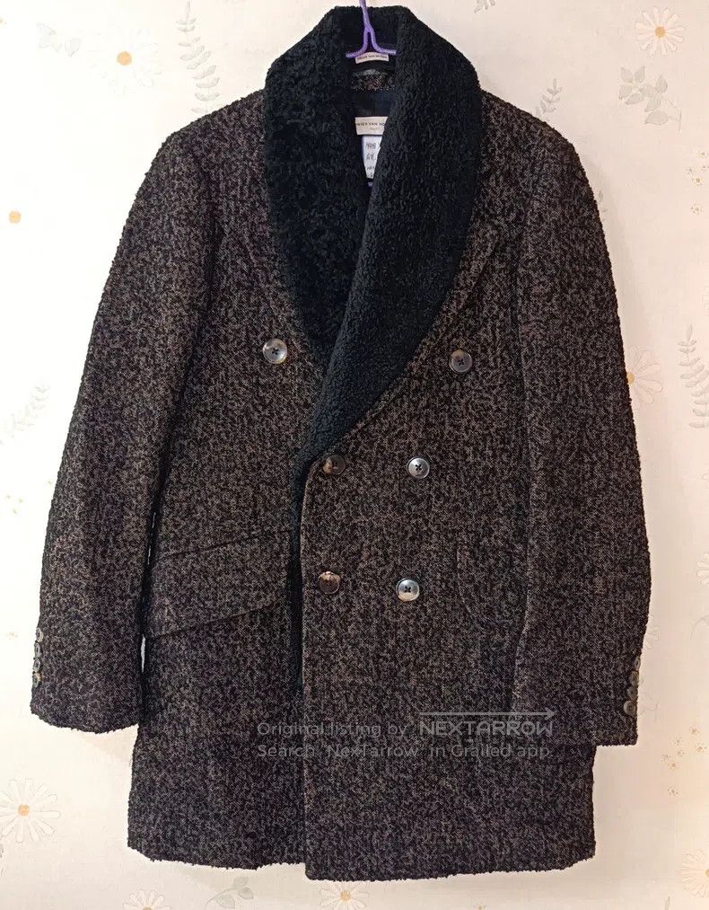 Dries Van Noten Dries Van Noten Men's Wool Overcoat Size US S / EU 44-46 / 1 - 1 Thumbnail