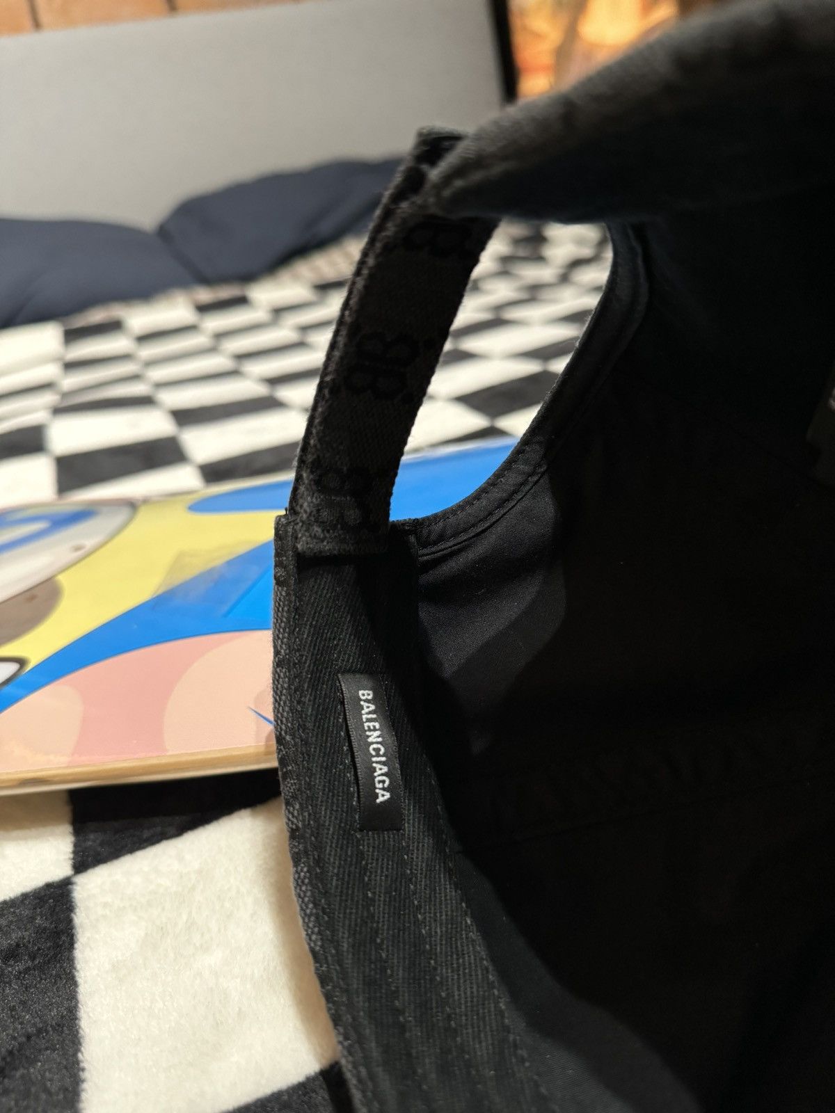 Balenciaga × Gucci FW21 GUCCI HACKER BALENCIAGA CAP HAT ADJUSTABLE OS Size ONE SIZE - 4 Thumbnail