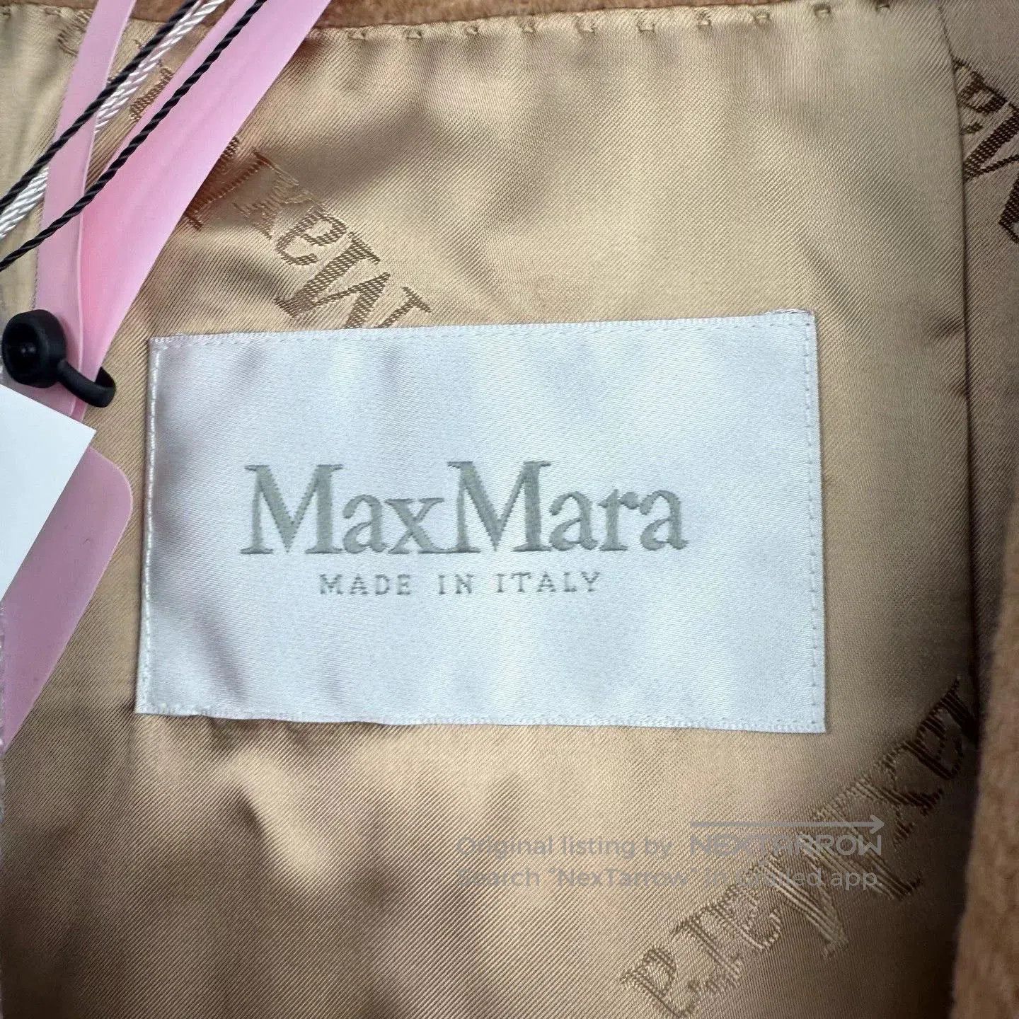 Max Mara MaxMara Brown Railto Bathrobe Coat. Size M / US 6-8 / IT 42-44 - 3 Thumbnail