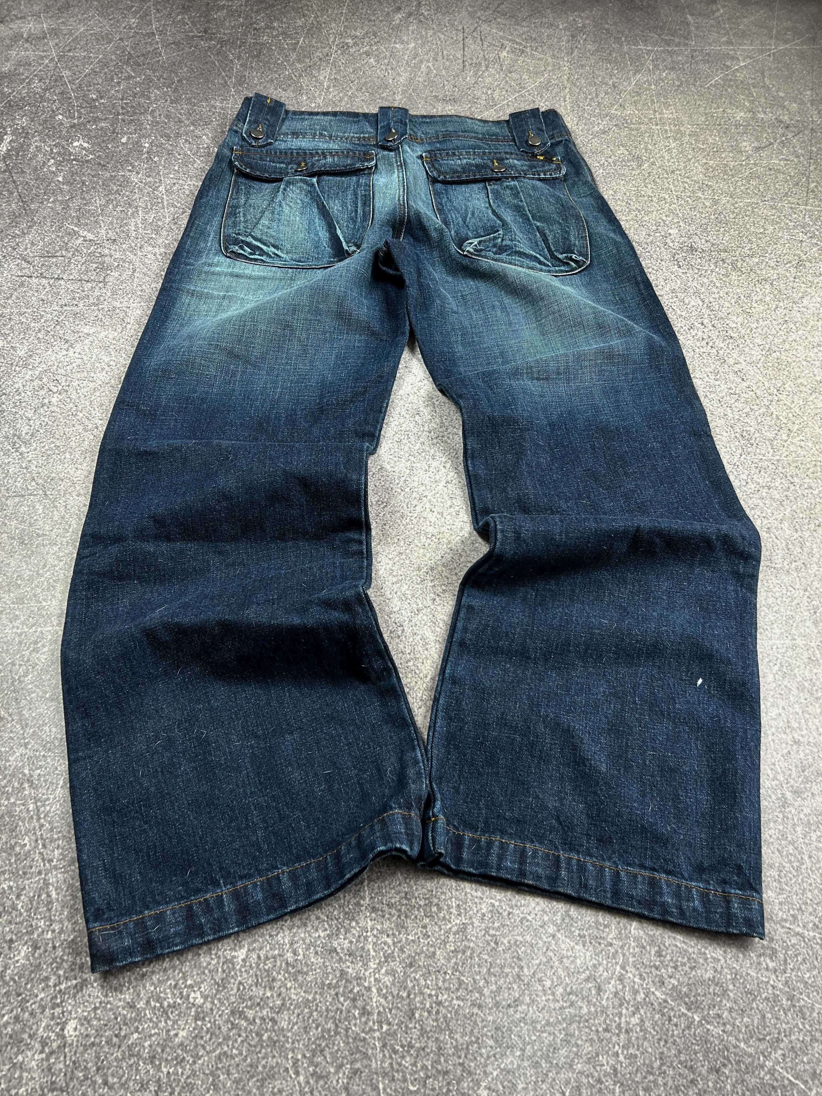 Japanese Brand 💥 HYSTERIC GLAMOUR BALENCIAGA STYLE JAPANESE JEANS Size US 32 / EU 48 - 4 Thumbnail