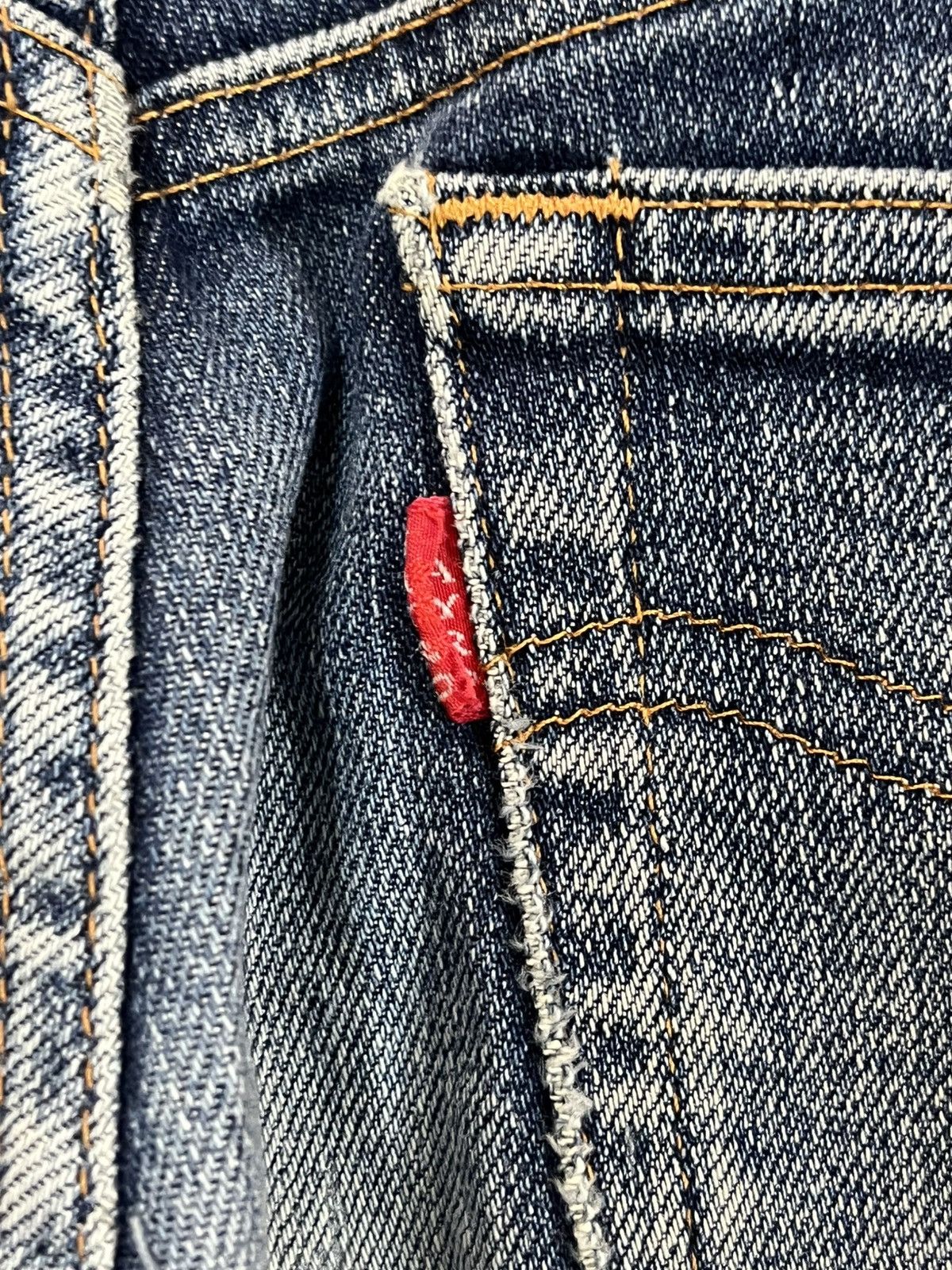 Beauty Beast Vintage Jayro Flare Faded Distressed Denim Size US 26 / EU 42 - 11 Thumbnail