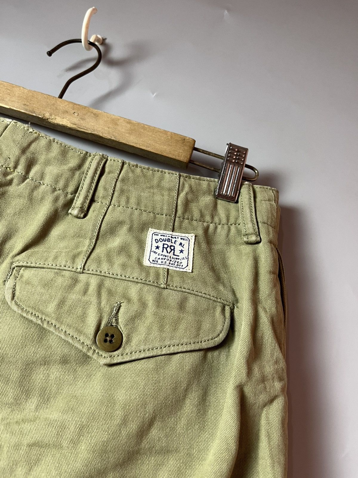 RRL Ralph Lauren RRL Ralph Lauren officers chinos trouser Size US 32 / EU 48 - 5 Thumbnail