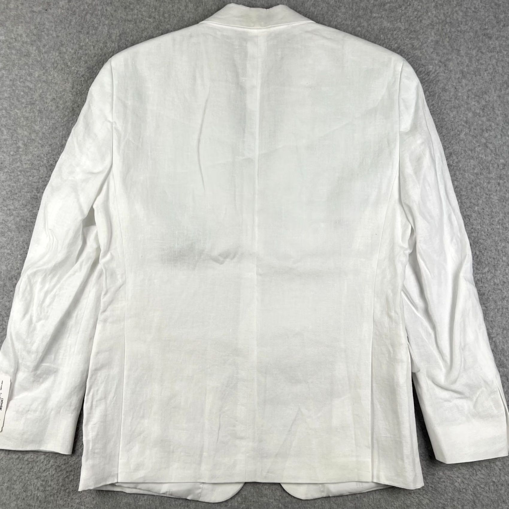 Tommy Hilfiger NEW Tommy Hilfiger Blazer Jacket Mens 38S White Linen Sport Coat Conrad NWT Size 38R - 2 Thumbnail