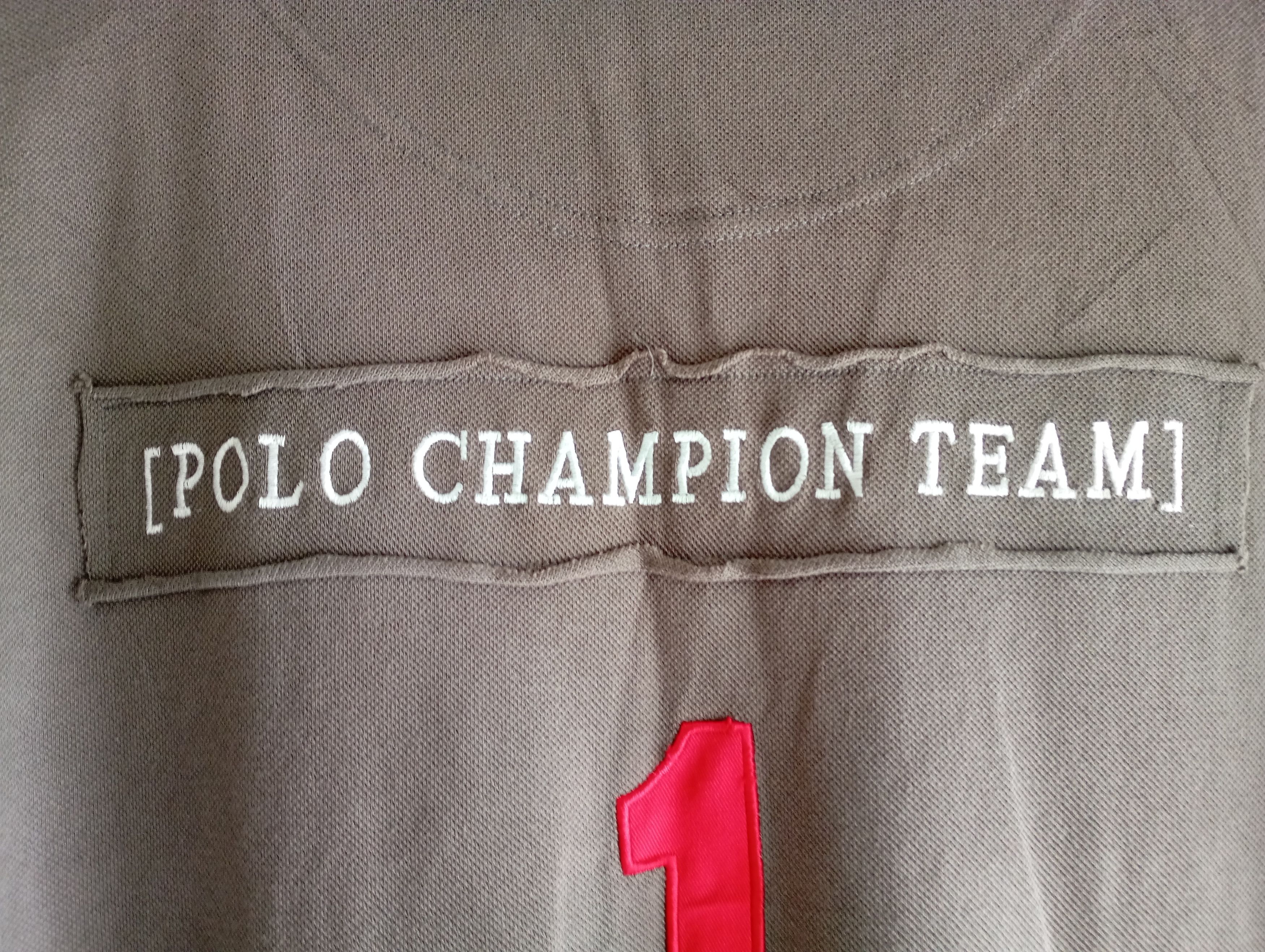 Coca Cola × Polo Ralph Lauren × Vintage Vintage Coca Cola Polo Champion Team Tshirt Size US L / EU 52-54 / 3 - 5 Thumbnail