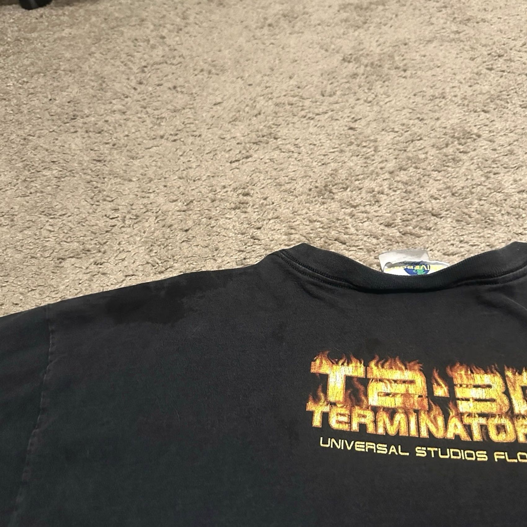 Vintage VINTAGE Universal Studios Florida Terminator 2-3D Shirt Mens XL Black 90s Promo Size US XL / EU 56 / 4 - 6 Thumbnail