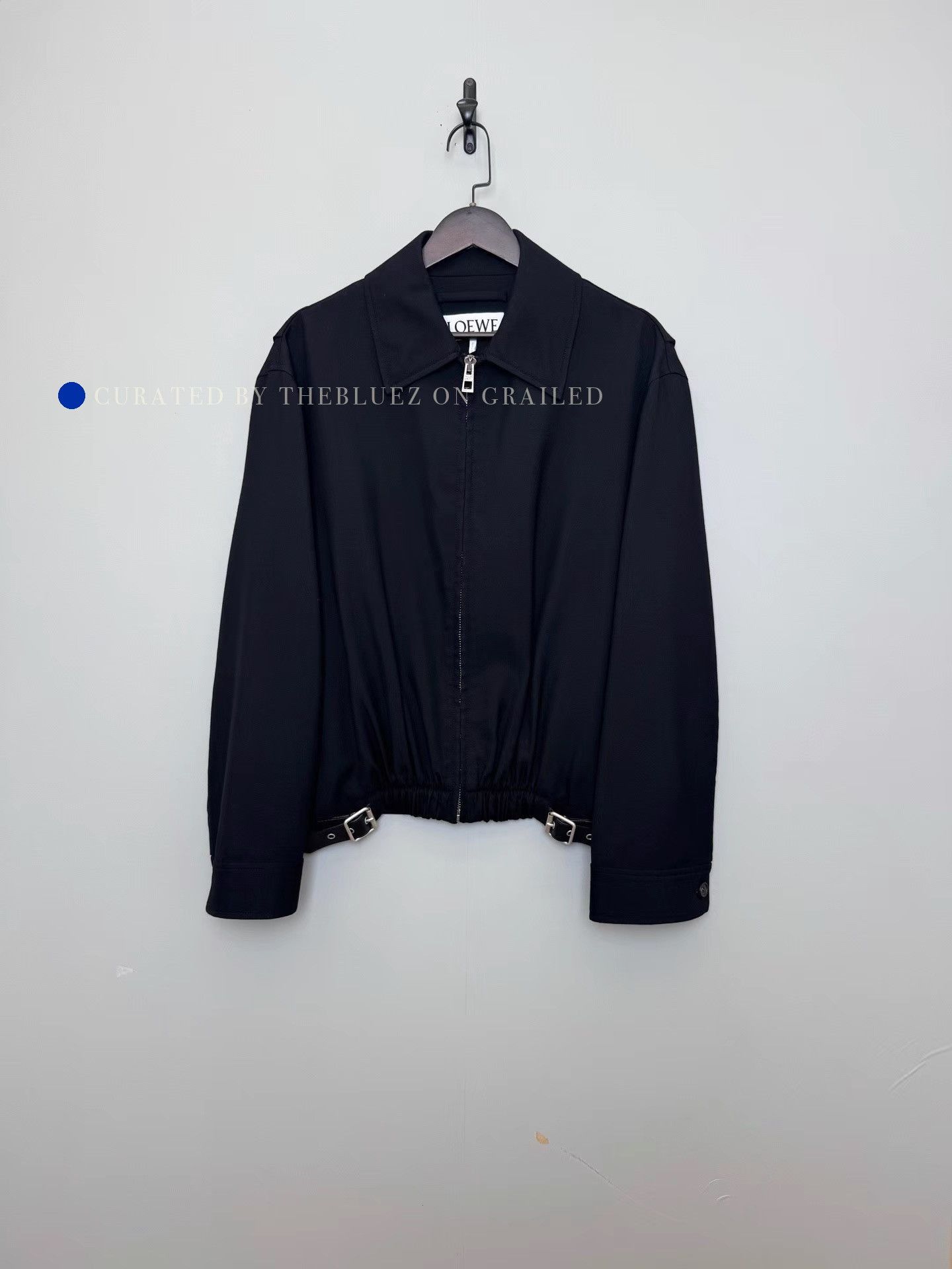 Loewe Elegant Belted Black Wool Jacket Size US S / EU 44-46 / 1 - 1 Thumbnail