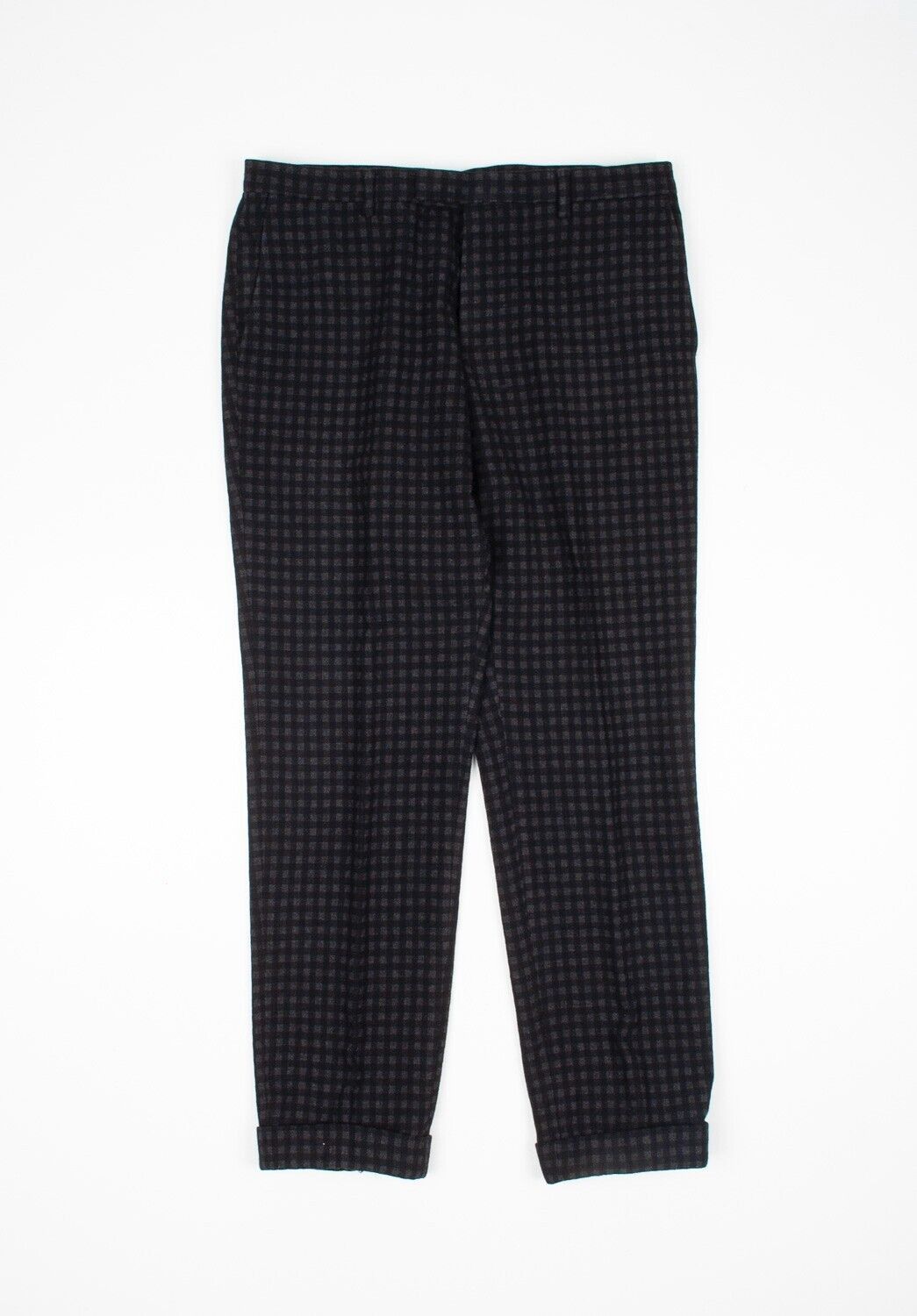 Gucci Gucci Men Pants Wool Check Size ITA52R/Large, S1247 Size US 36 / EU 52 - 1 Thumbnail
