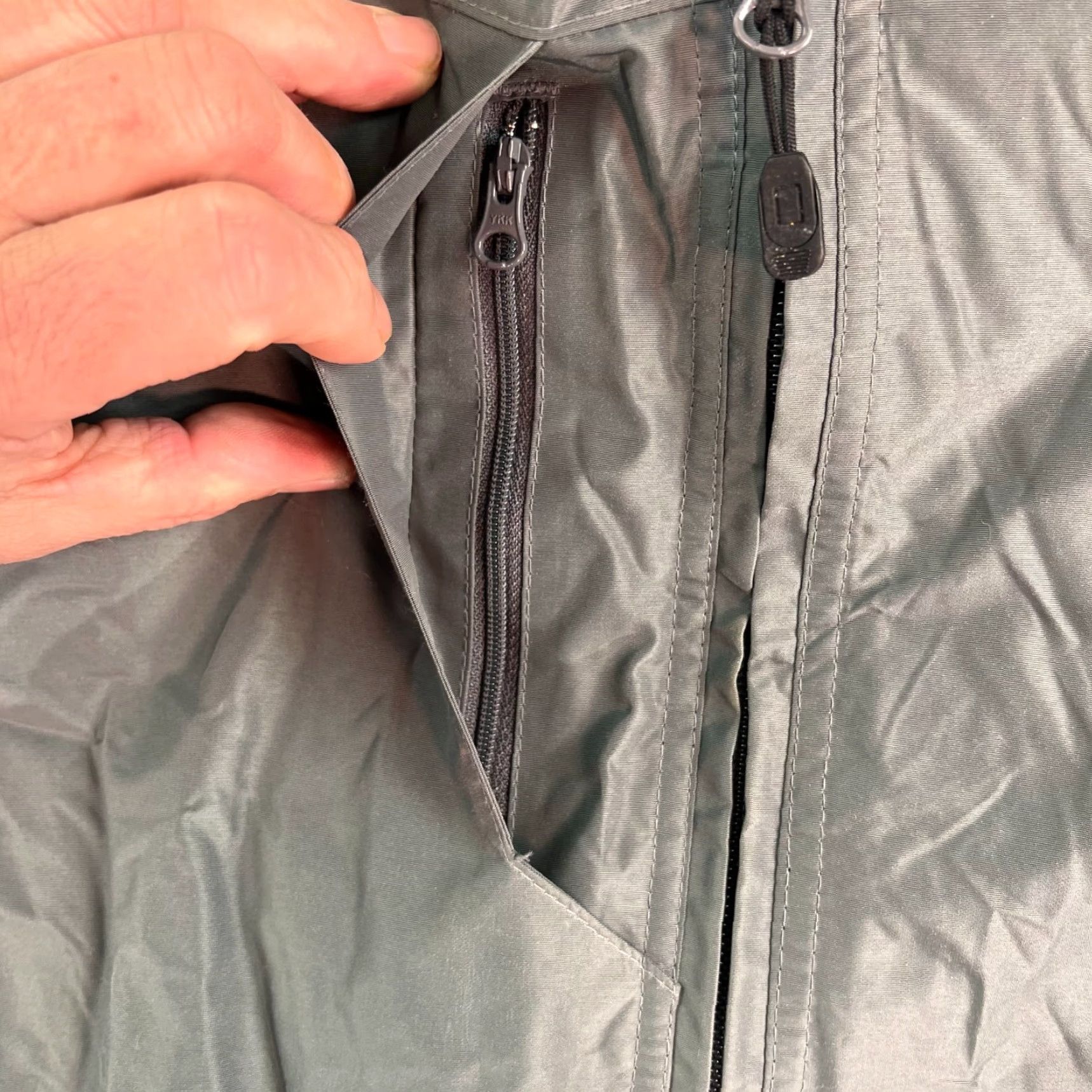 Port Authority Port Authority Iron Tiger Fleece Lined Jacket Gray XL Pockets Nylon Zip Men Regular Jacket Size US XL / EU 56 / 4 - 5 Thumbnail
