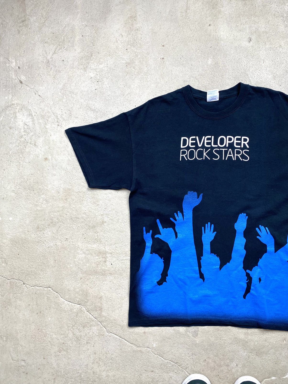 Other Vintage 00’s Intel Developer Rock Star T Shirt Apple Windows Size US L / EU 52-54 / 3 - 3 Thumbnail