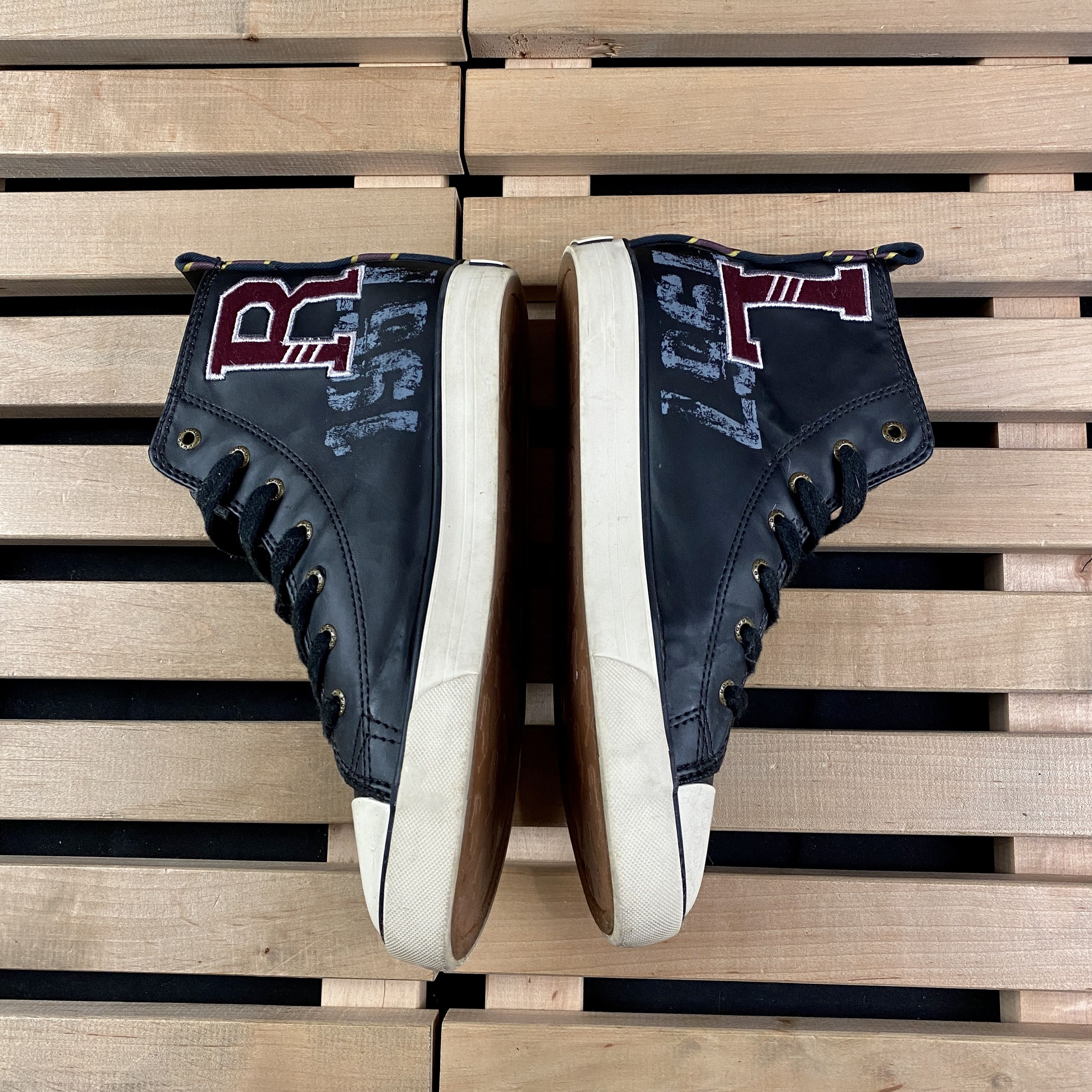 Polo Ralph Lauren × Ralph Lauren Womens Leather Sneakers Polo Ralph Lauren Size EUR 38 24.5cm Size US 7 / IT 37 - 3 Thumbnail