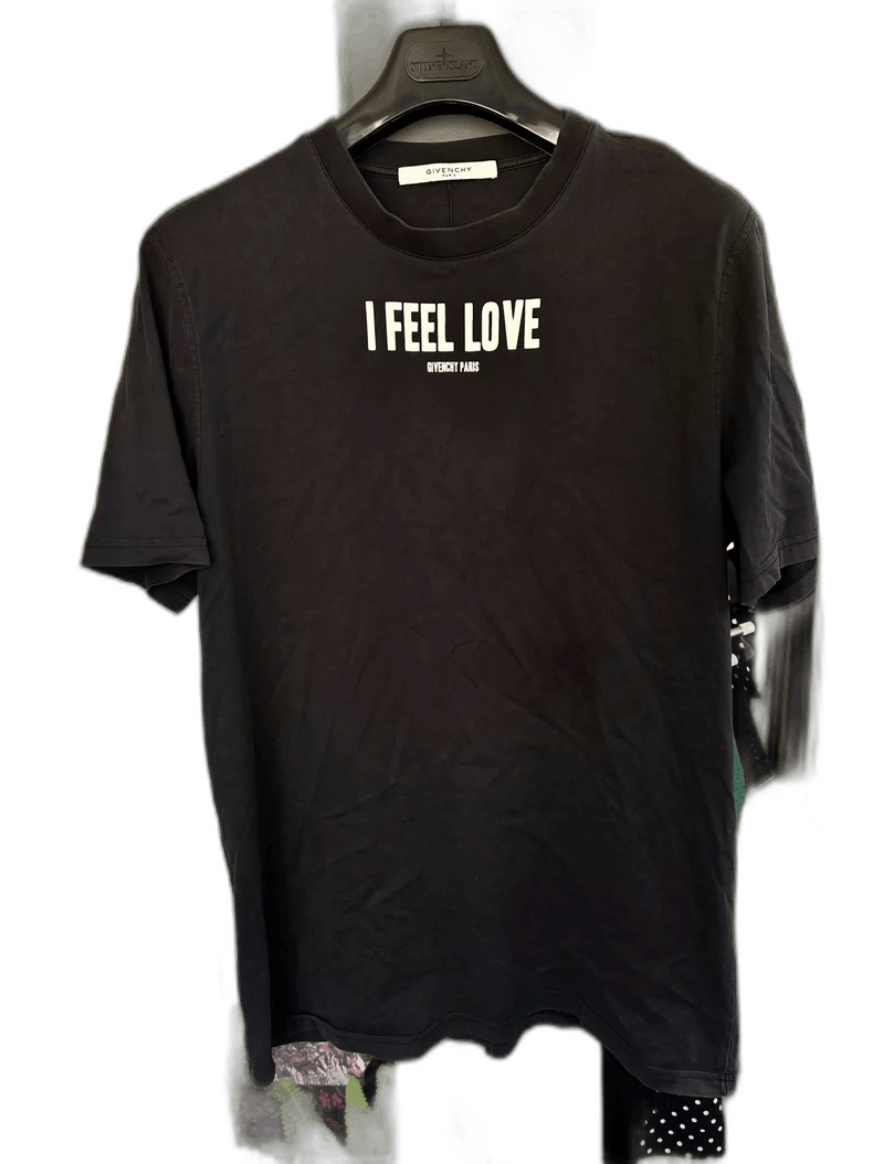 Givenchy Givenchy I Feel Love Black T-Shirt Size US S / EU 44-46 / 1 - 1 Thumbnail