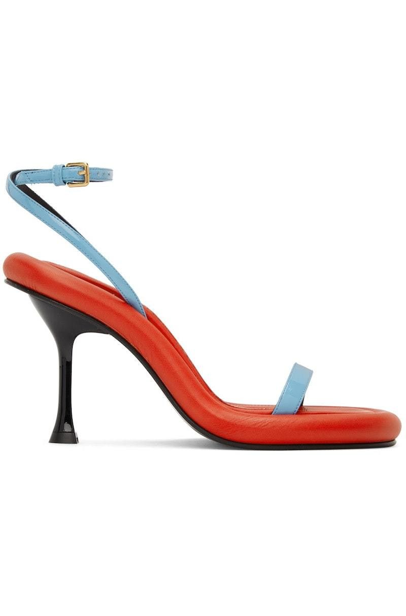 image of J W Anderson O1Mle0524 Bumper Heel Shoes In Mutlicolor, Women's (Size 8)