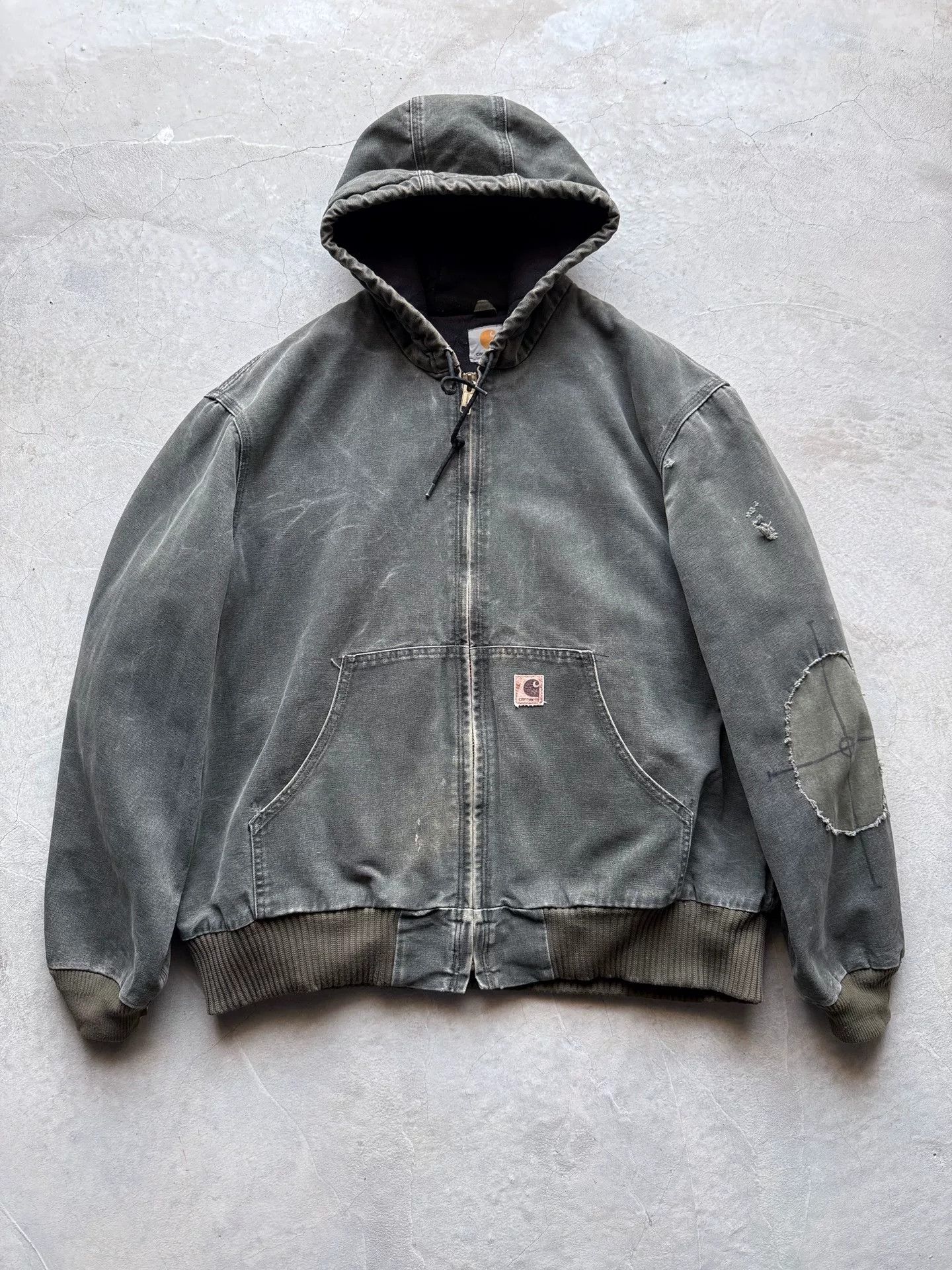 Vintage Vintage 00s Carhartt J68 ARG Jacket Size US XL / EU 56 / 4 - 1 Thumbnail