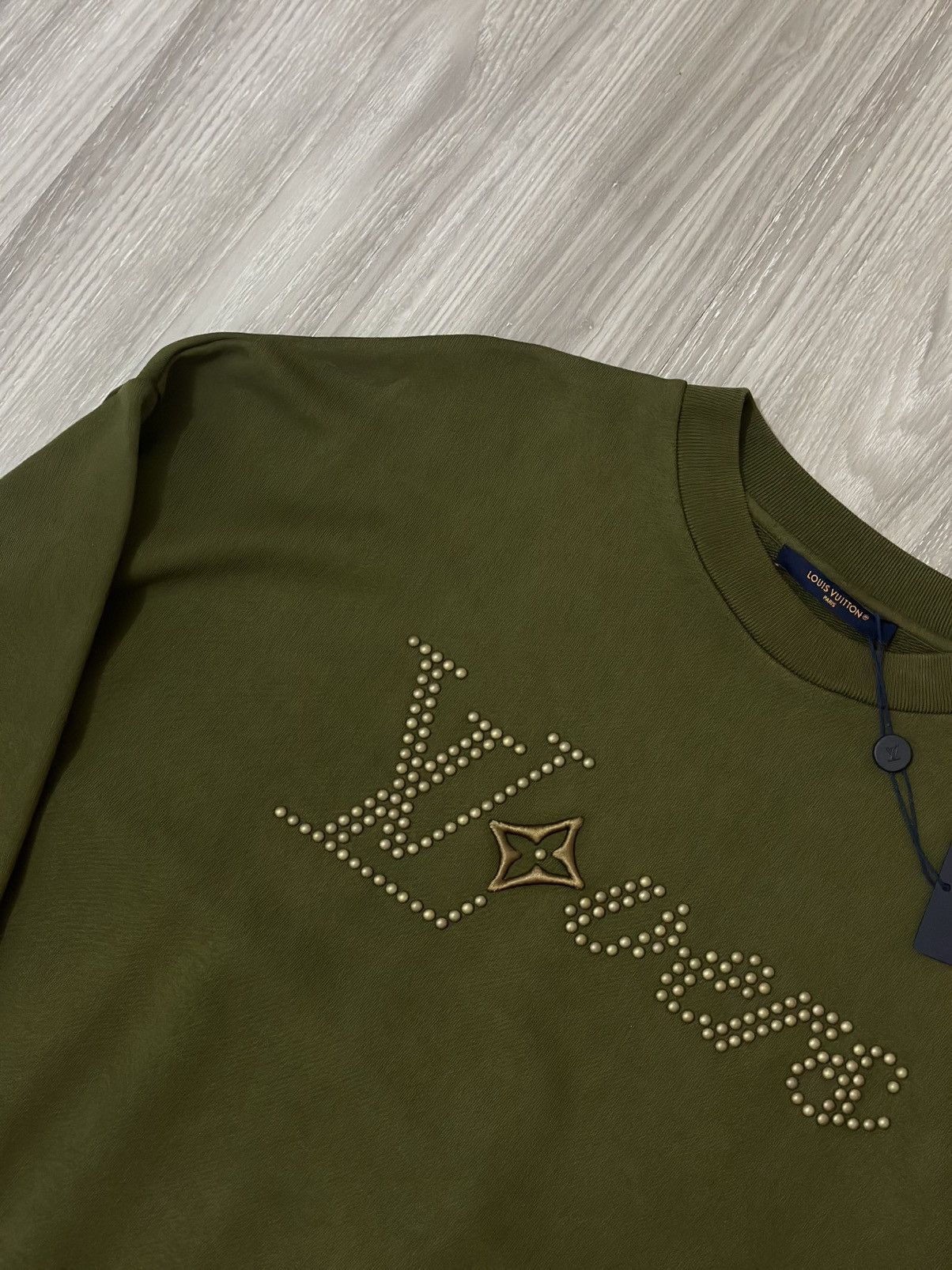 Louis Vuitton Louis Vuitton 2024SS Cotton Signature Sweatshirt Size US L / EU 52-54 / 3 - 3 Thumbnail